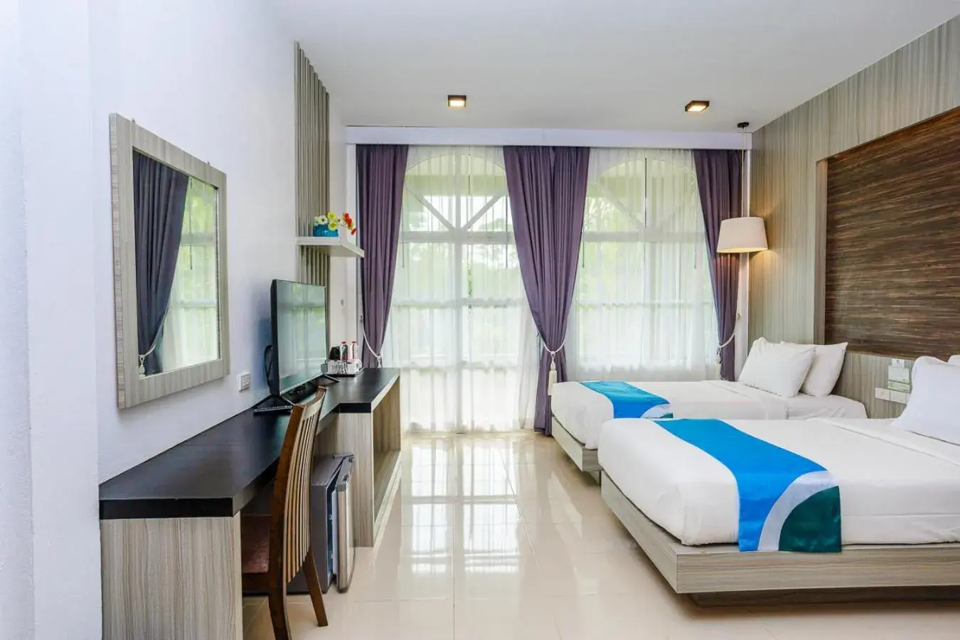 Property building, Bed in Ao Nang Baan Suan Resort Property building, Bed in Ao Nang Baan Suan Resort