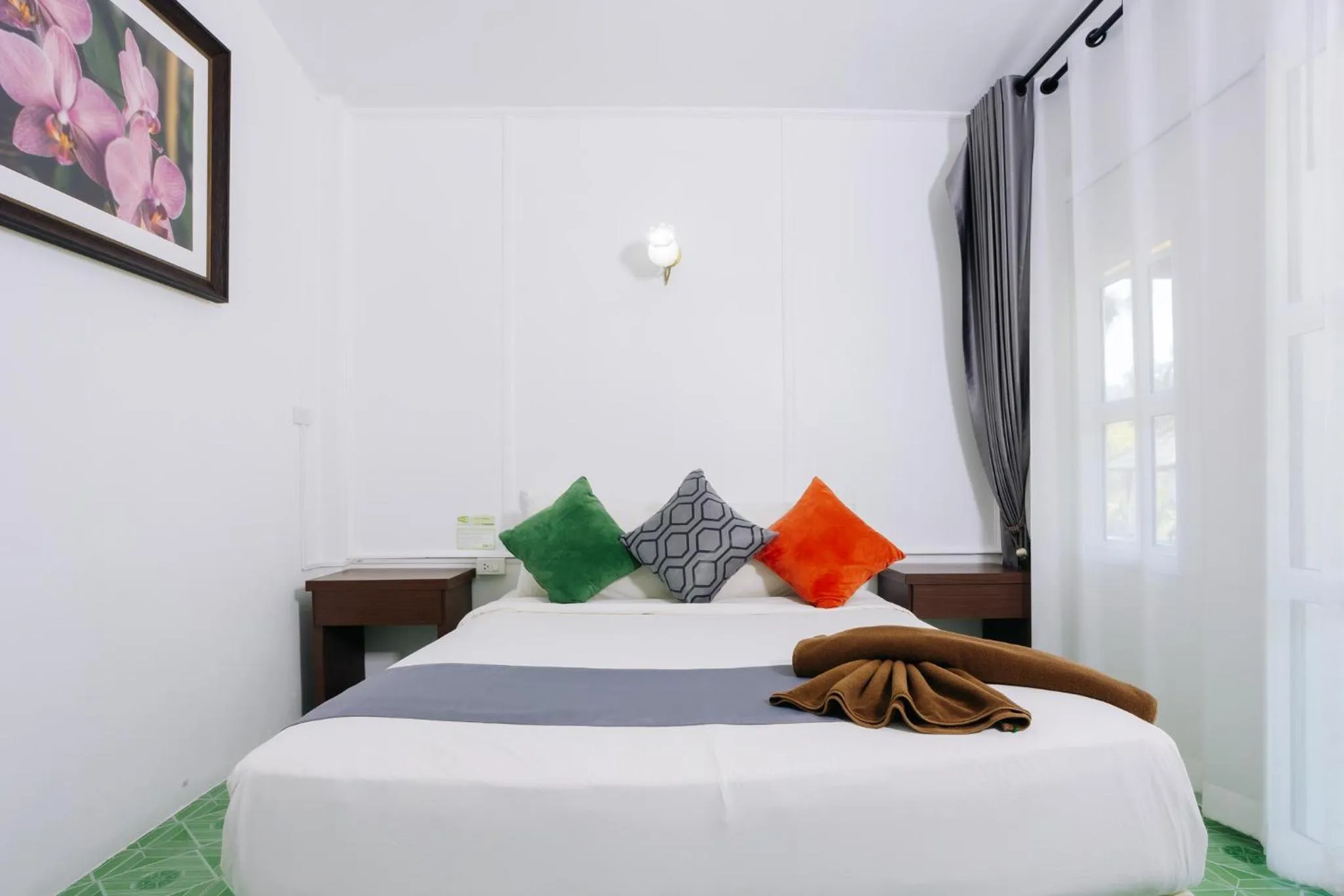 Property building, Bed in Ao Nang Baan Suan Resort