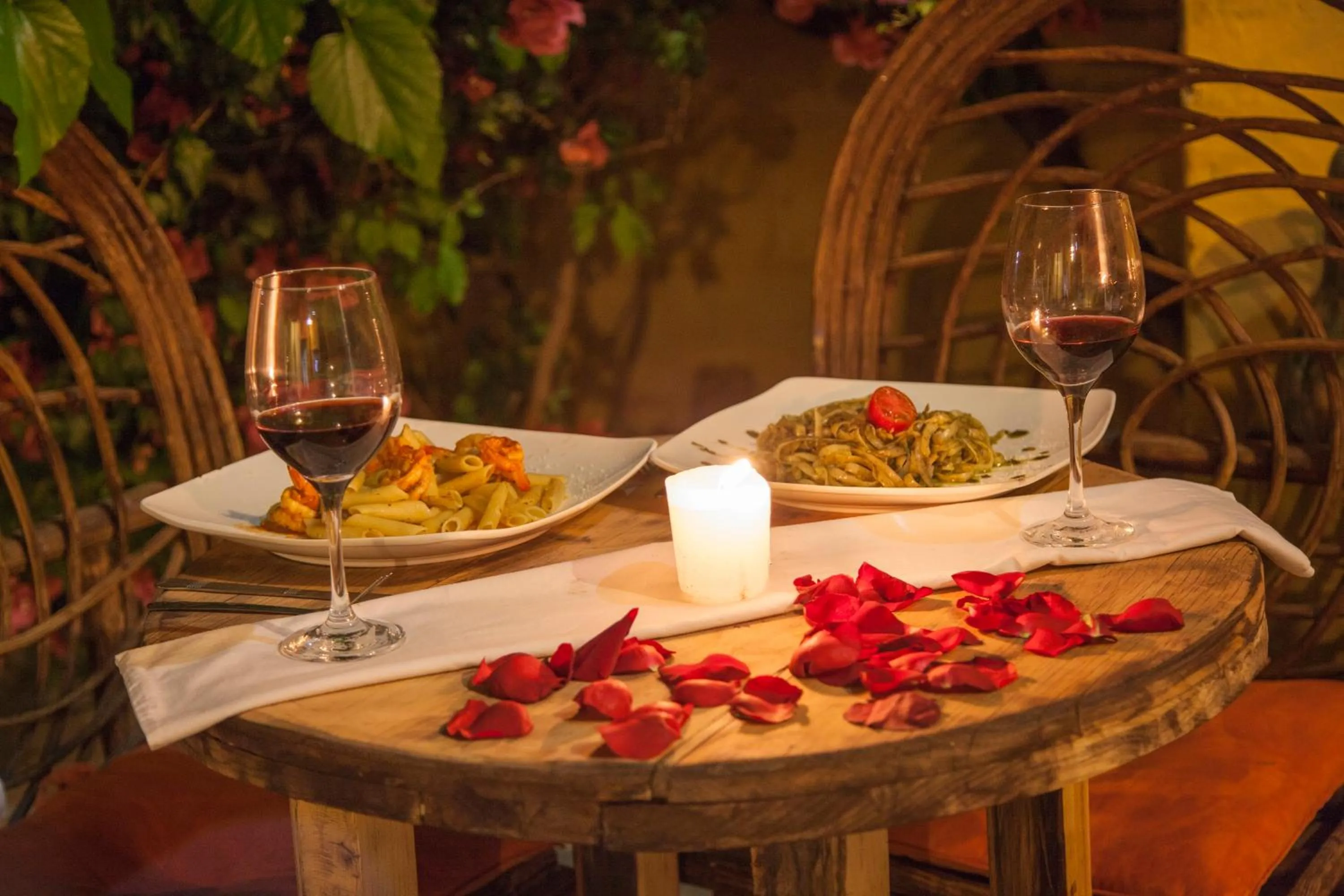 Dinner in Hotel Adobe y Teja