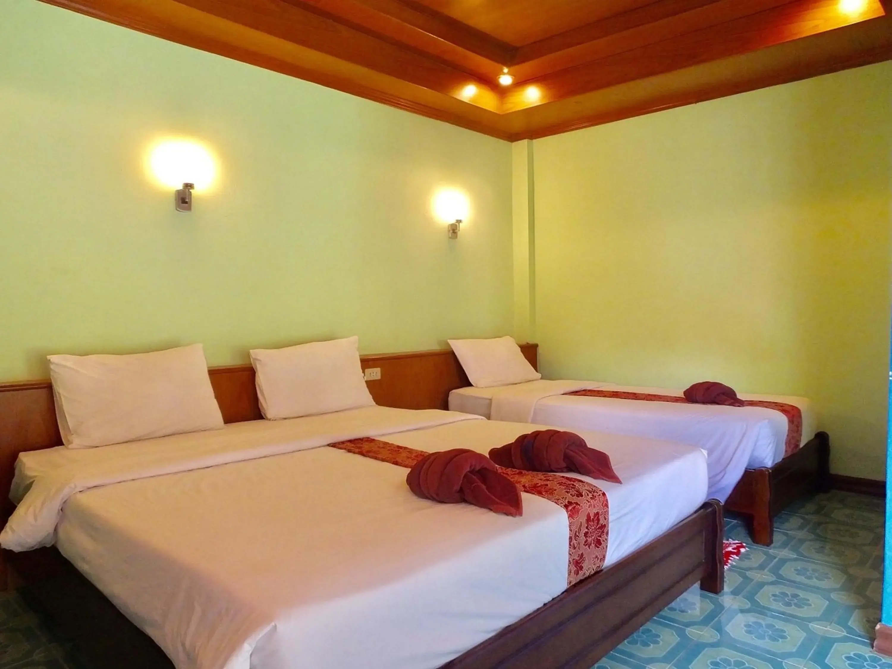 Triple Room in Blue Andaman Lanta Resort Triple Room in Blue Andaman Lanta Resort