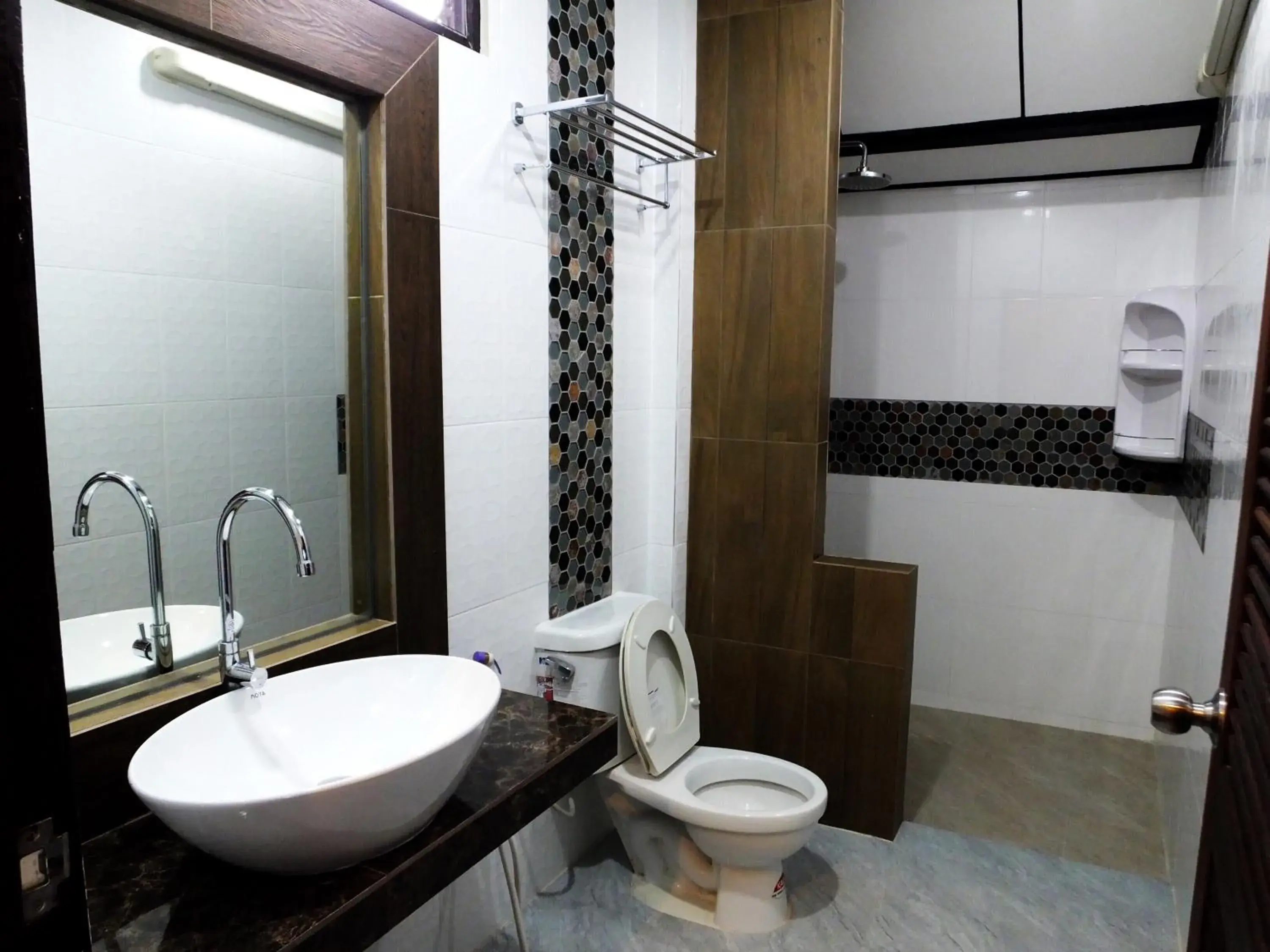 Bathroom in Blue Andaman Lanta Resort Bathroom in Blue Andaman Lanta Resort