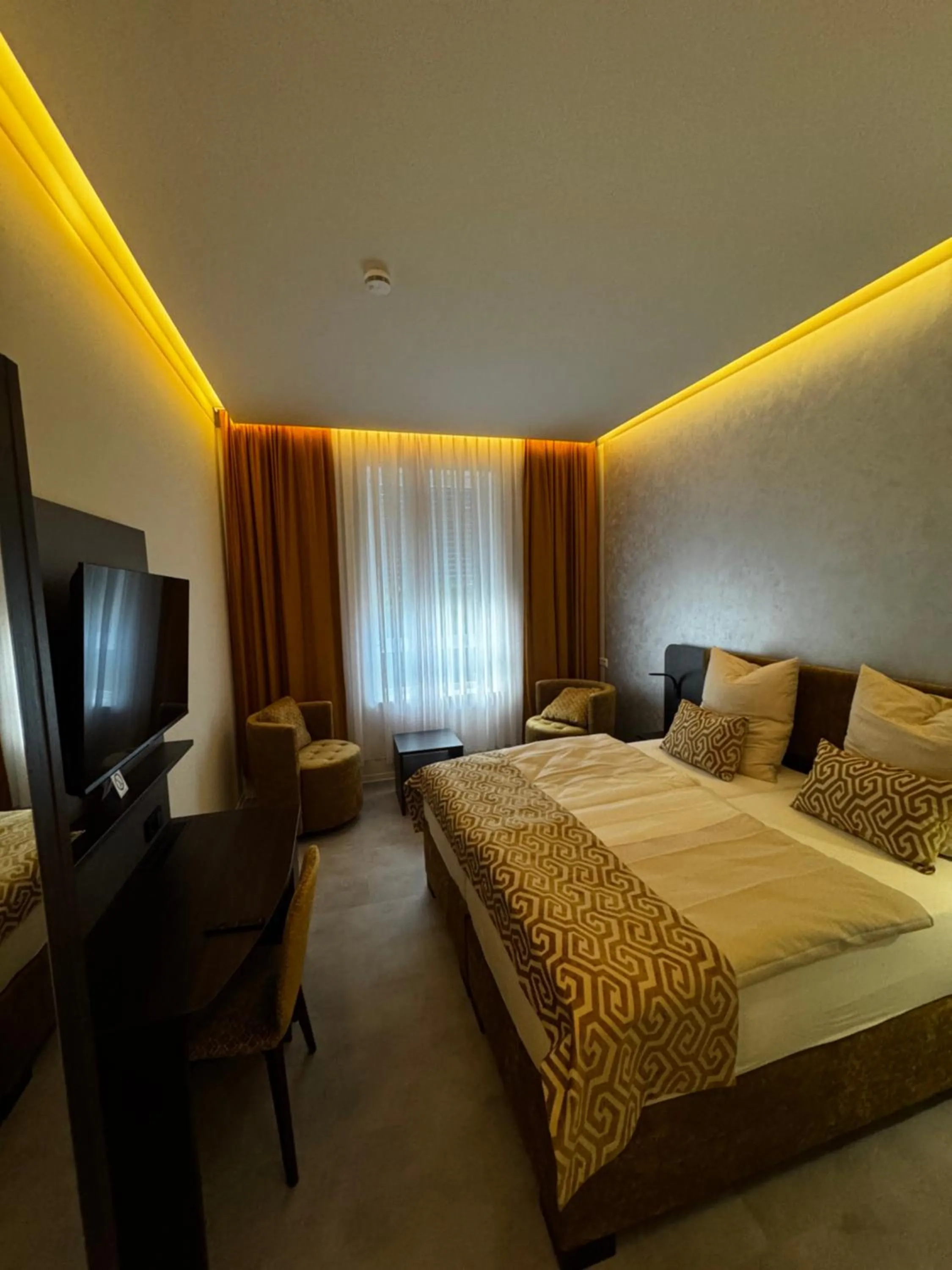 Bed in Hotel Pizzeria Da Beni