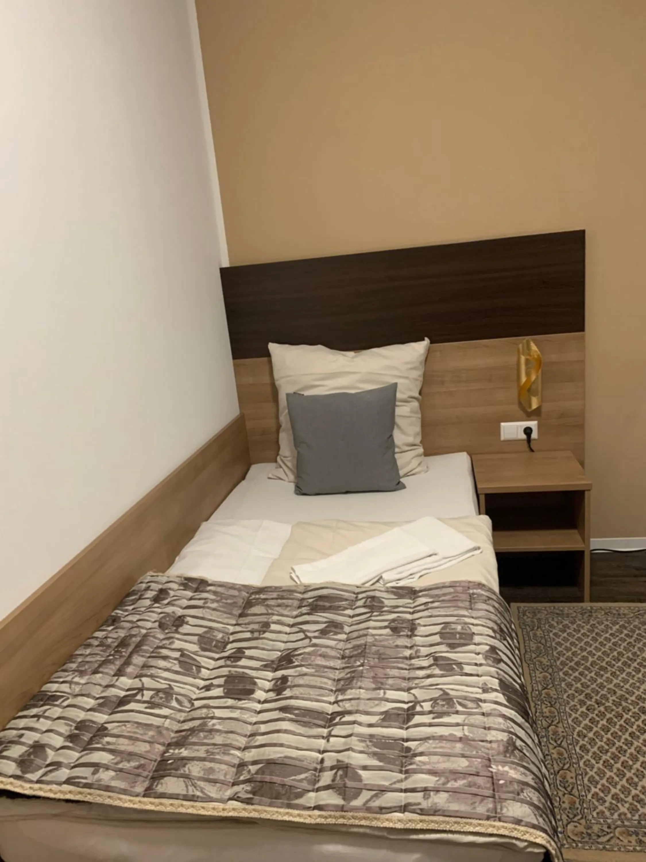 Bed in Hotel Pizzeria Da Beni