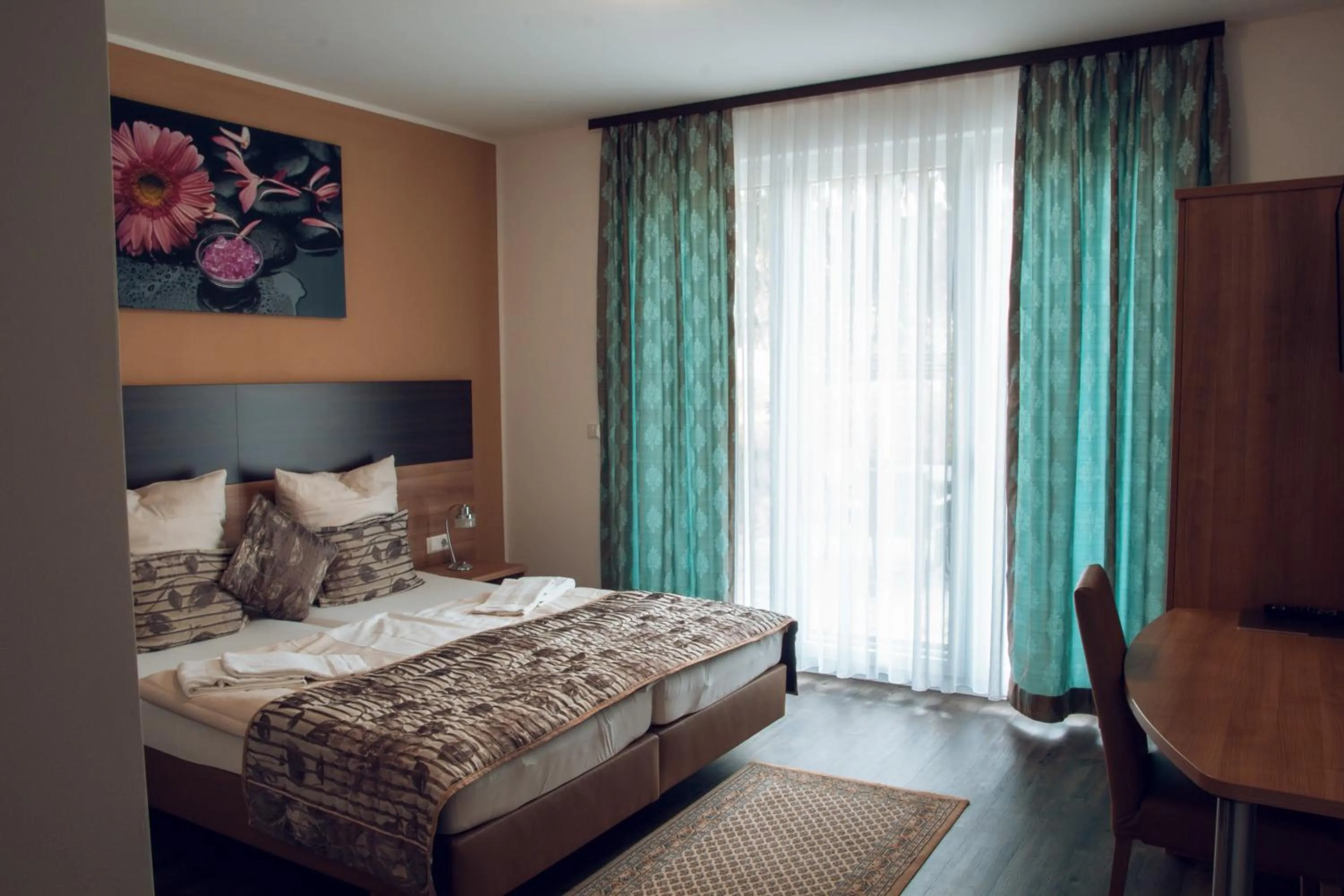 Bed in Hotel Pizzeria Da Beni