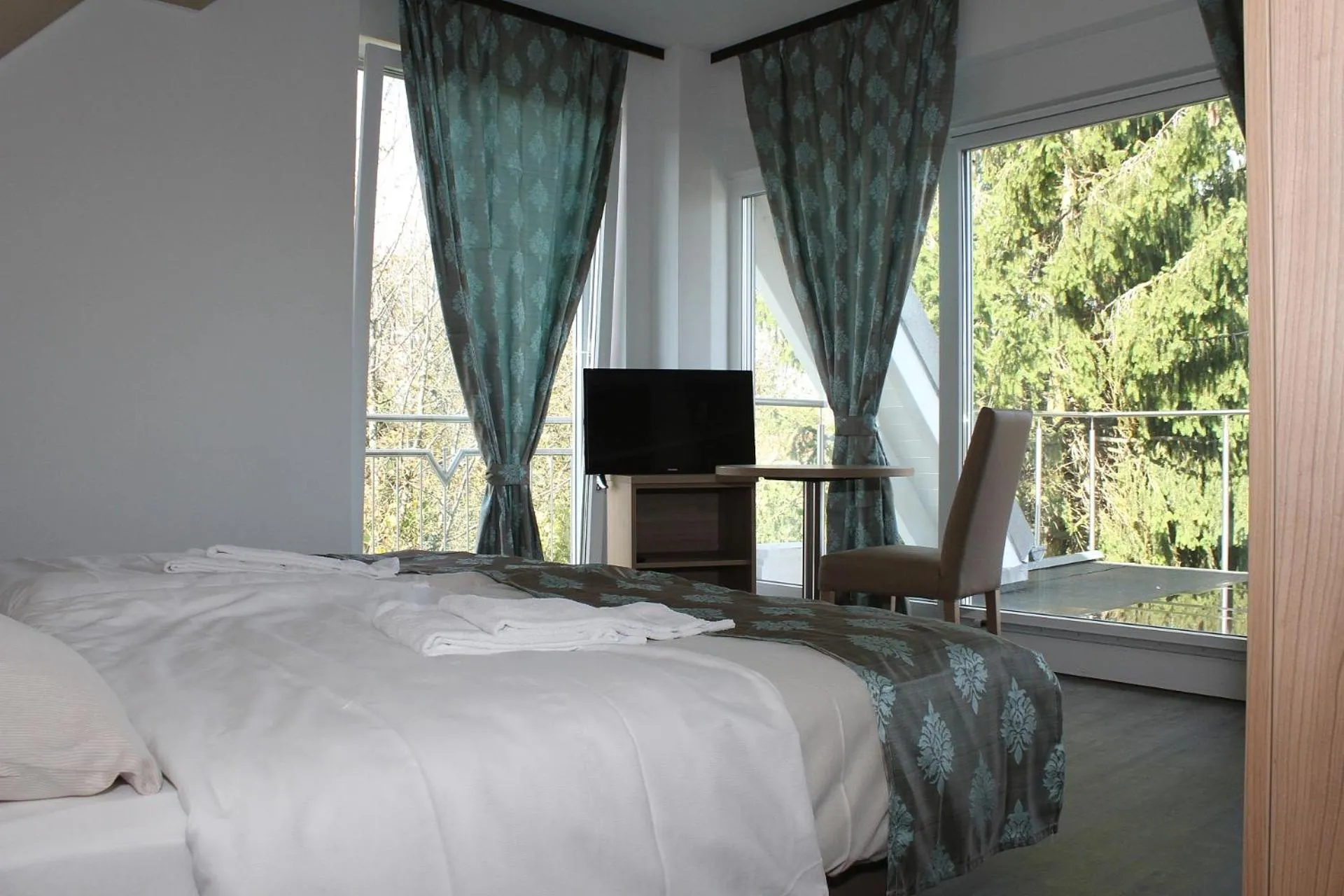 Bed in Hotel Pizzeria Da Beni