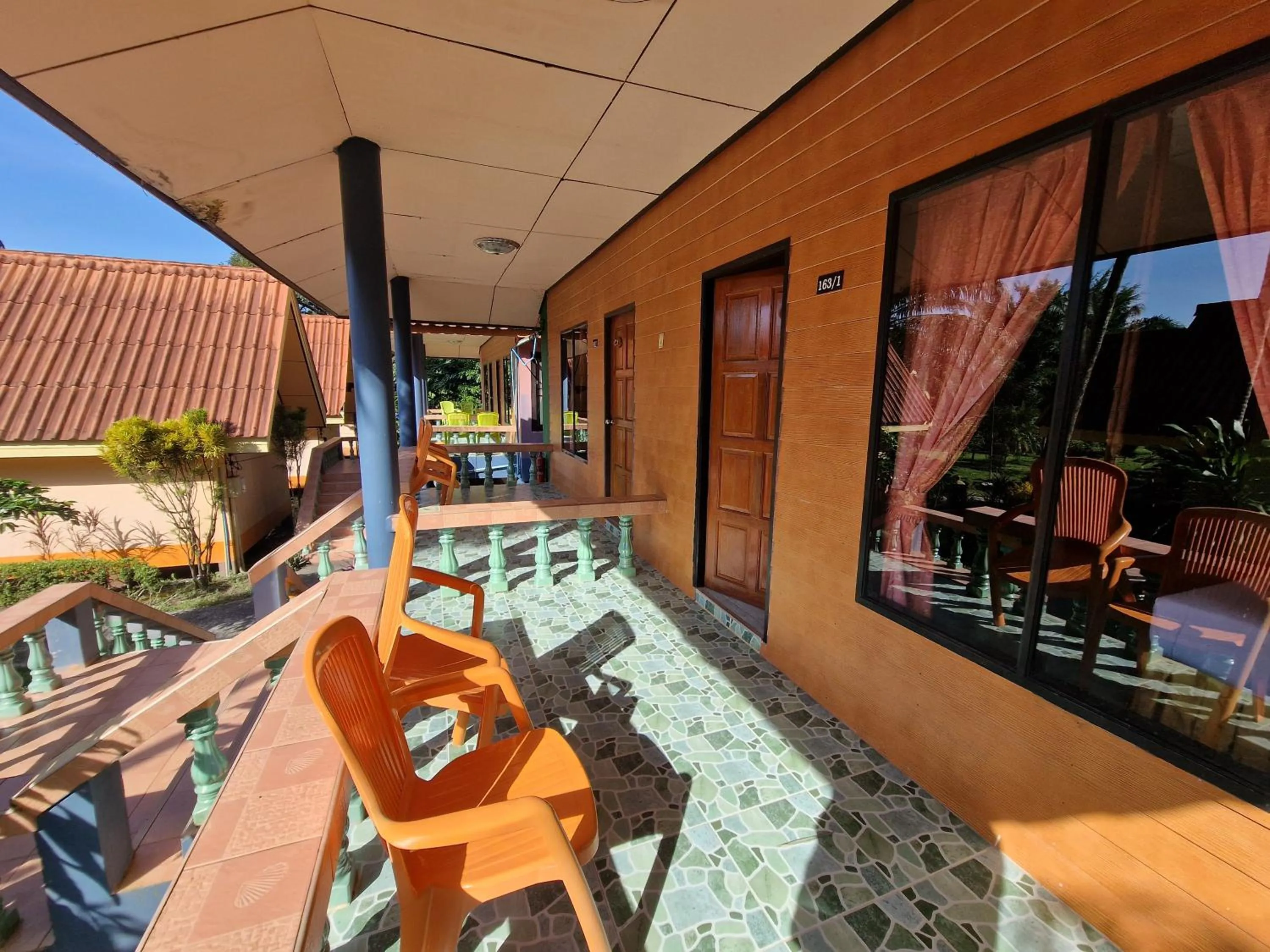 Patio in Rim Khao Resort