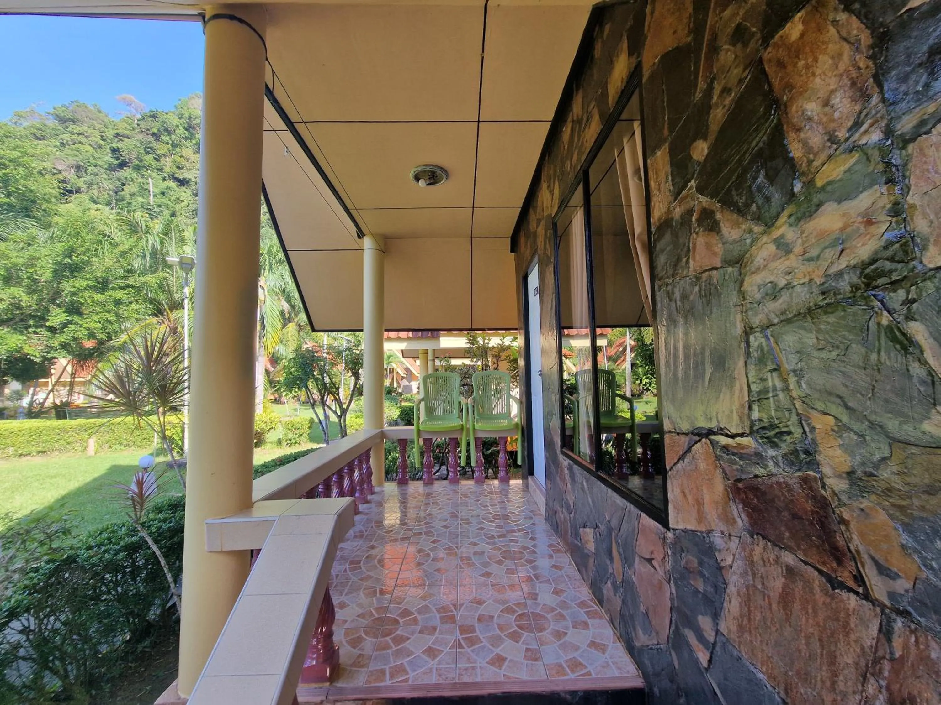 Patio in Rim Khao Resort