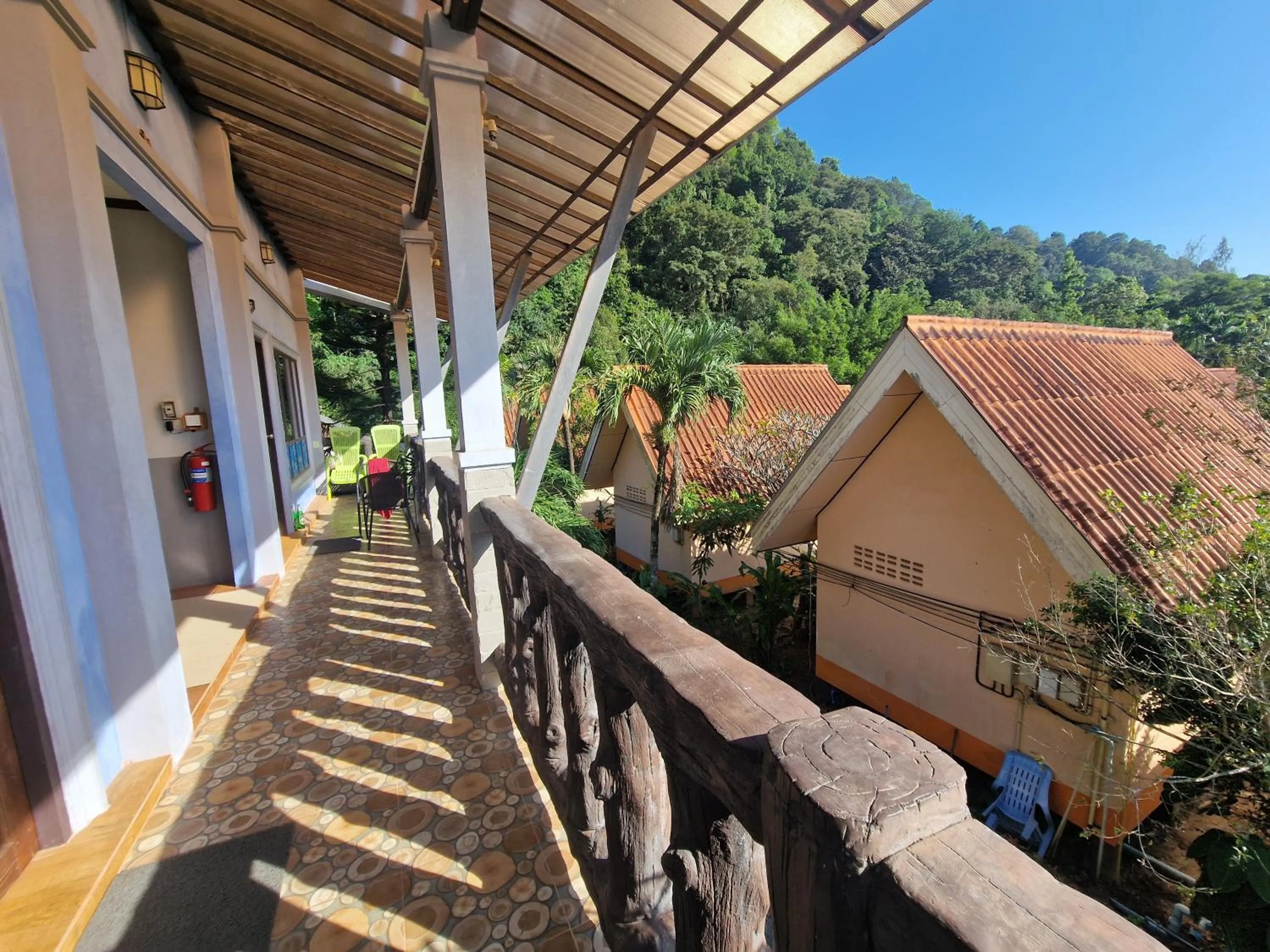 Balcony/Terrace in Rim Khao Resort