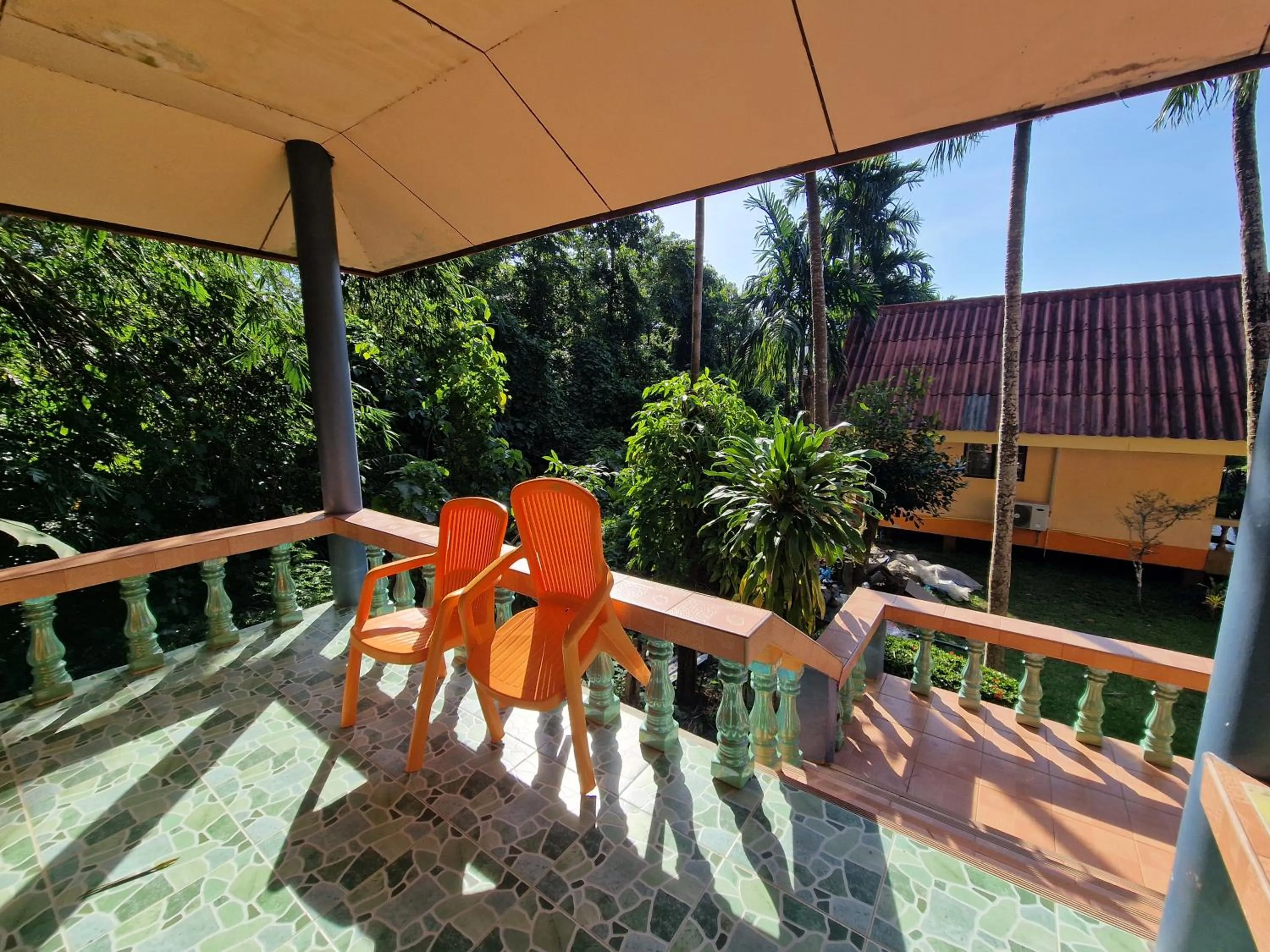 Patio in Rim Khao Resort