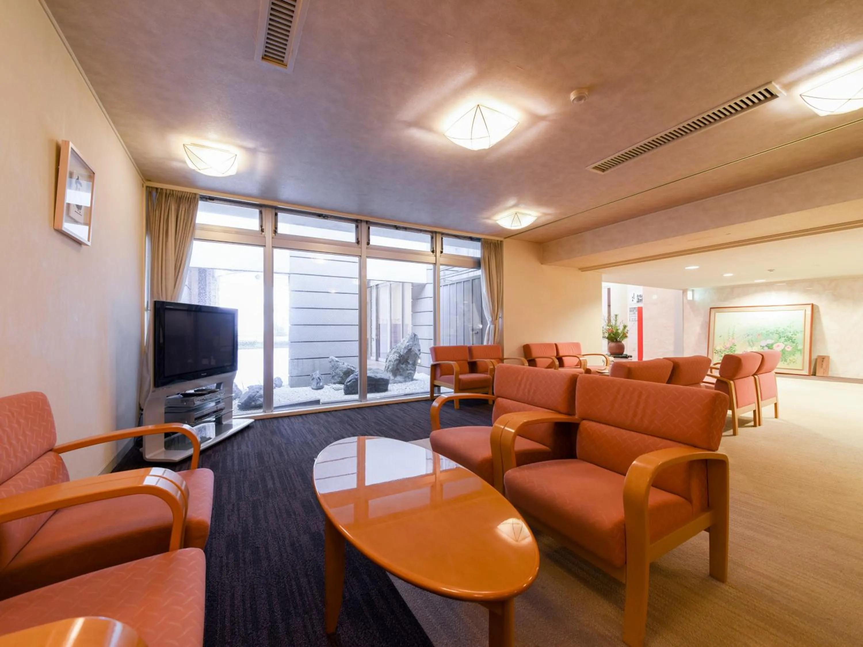 Lobby or reception in Shikisainoyado Hanatsubaki