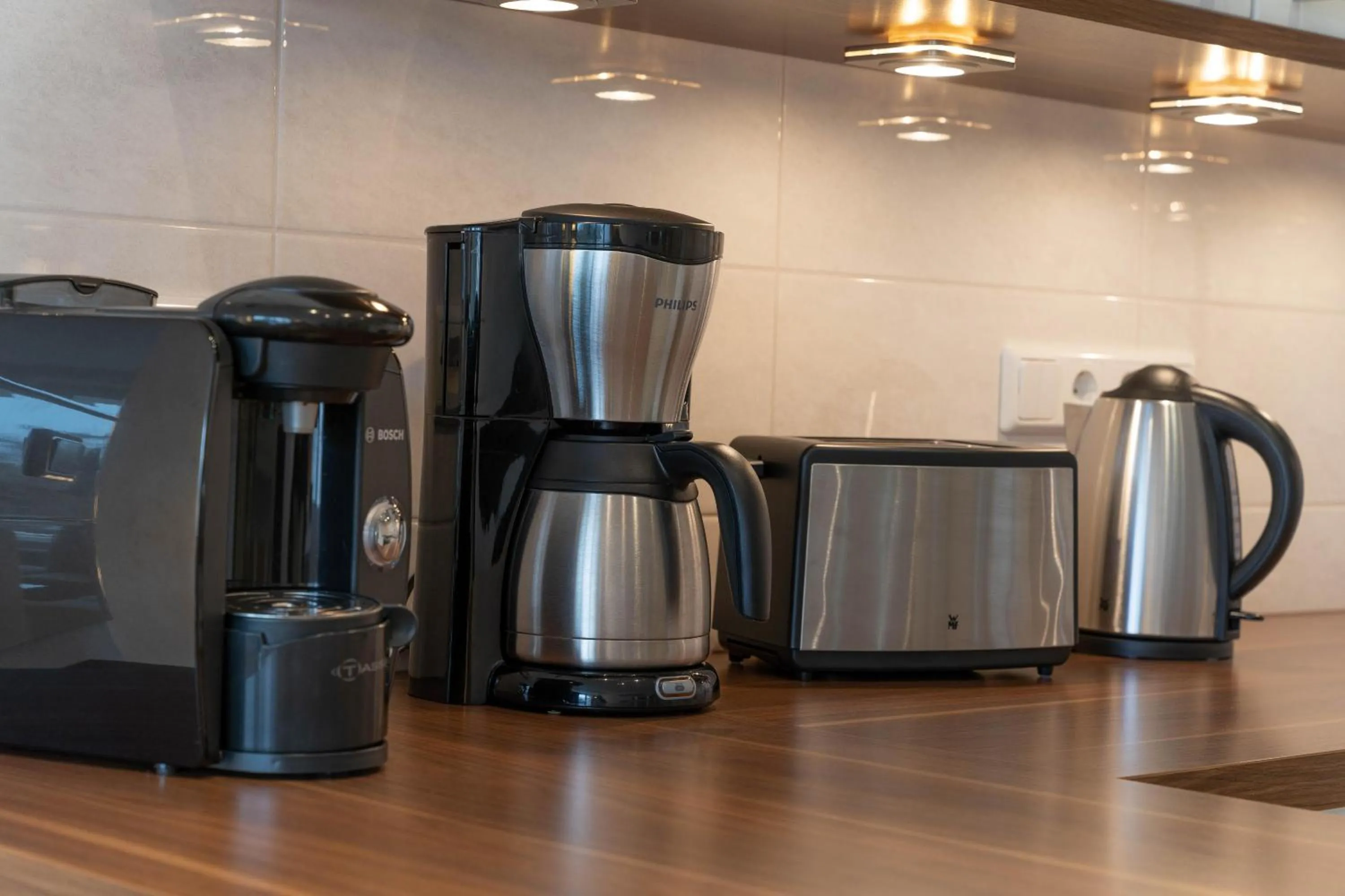 Kitchen or kitchenette in Haus Halligblick Wohnung 16