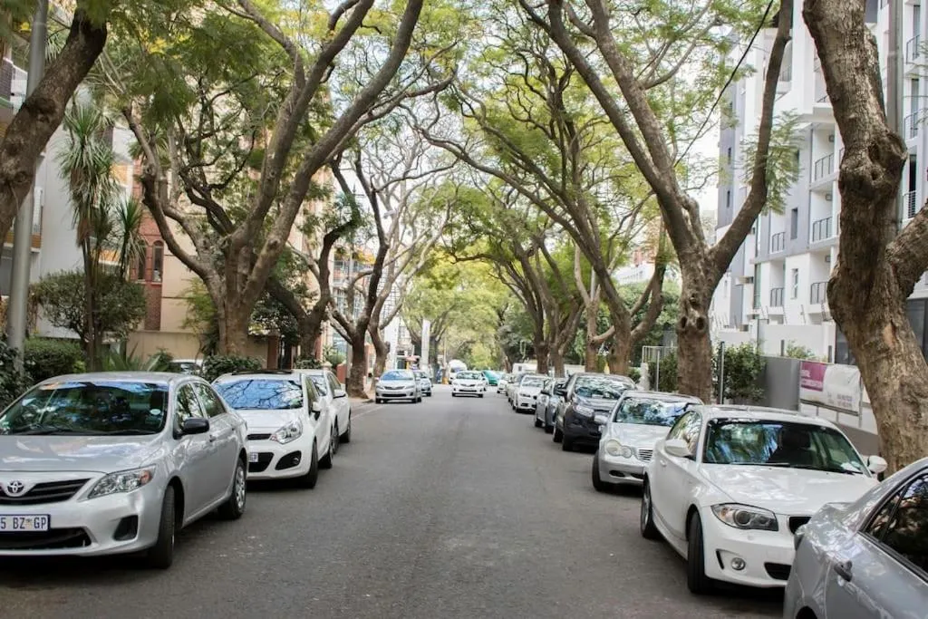 Balcony/Terrace in Rosebank Accommodation