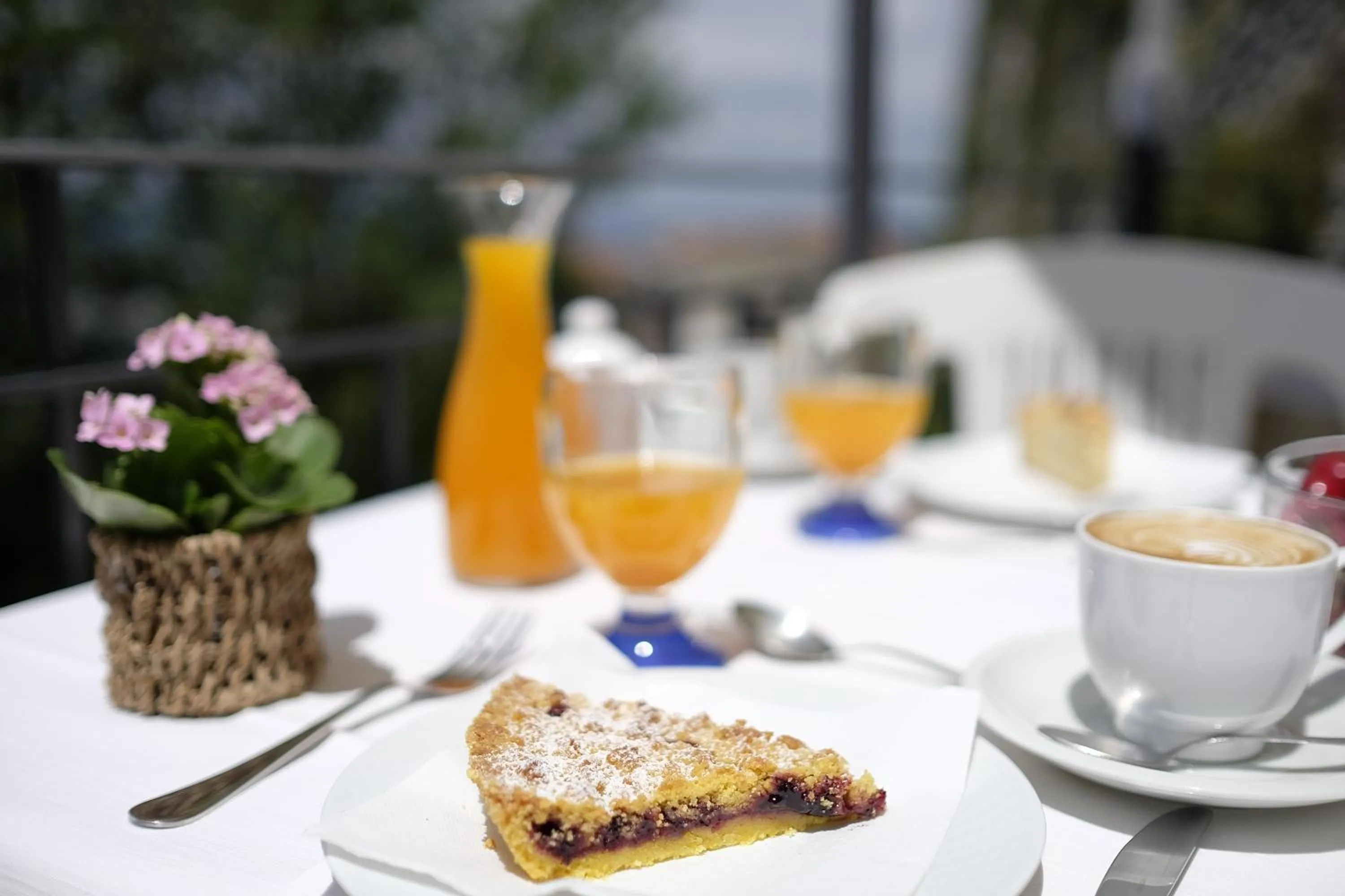 Italian breakfast in Locanda dell'Arcangelo