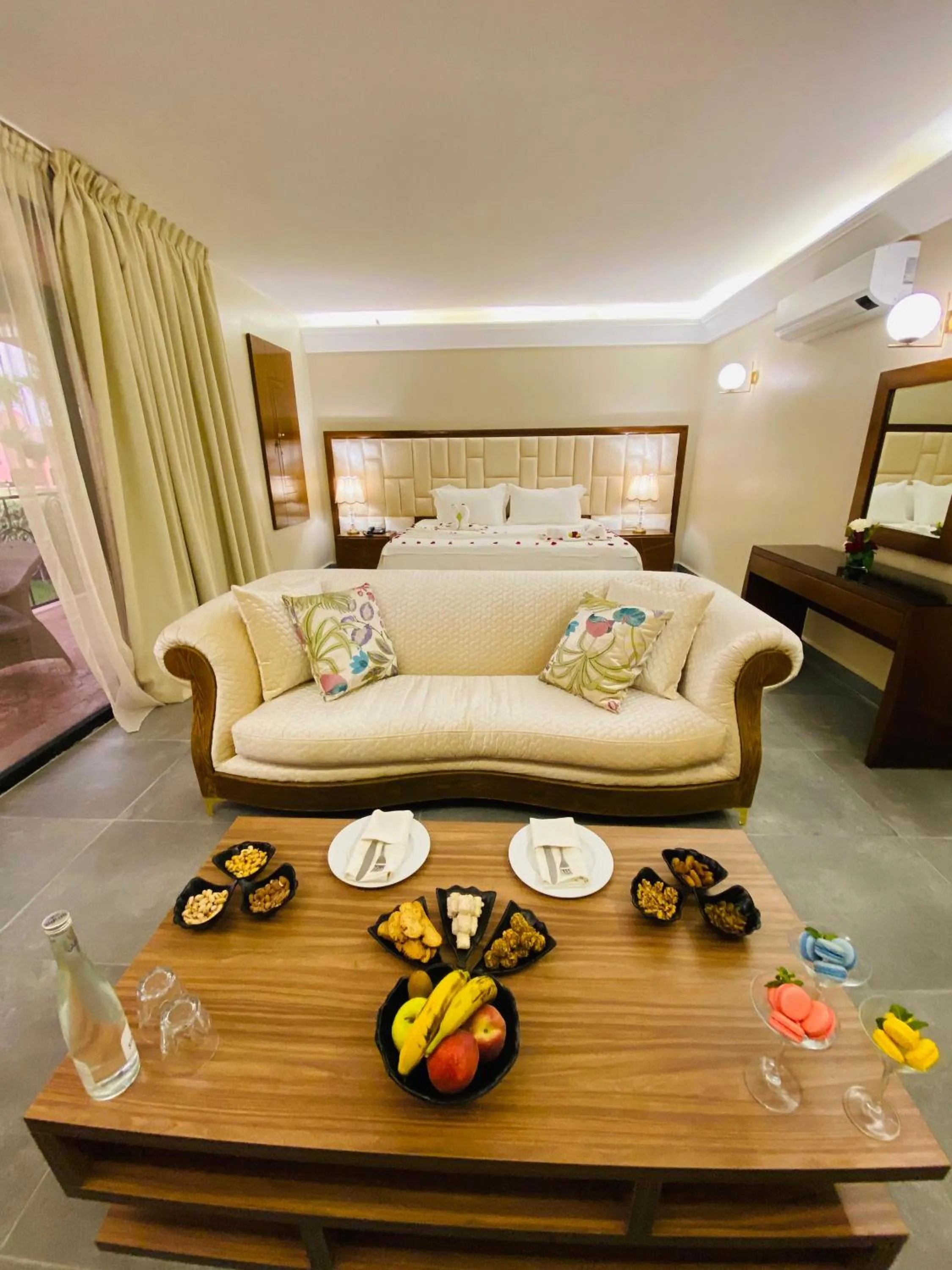 Food and drinks in Hotel Prestige Agadir