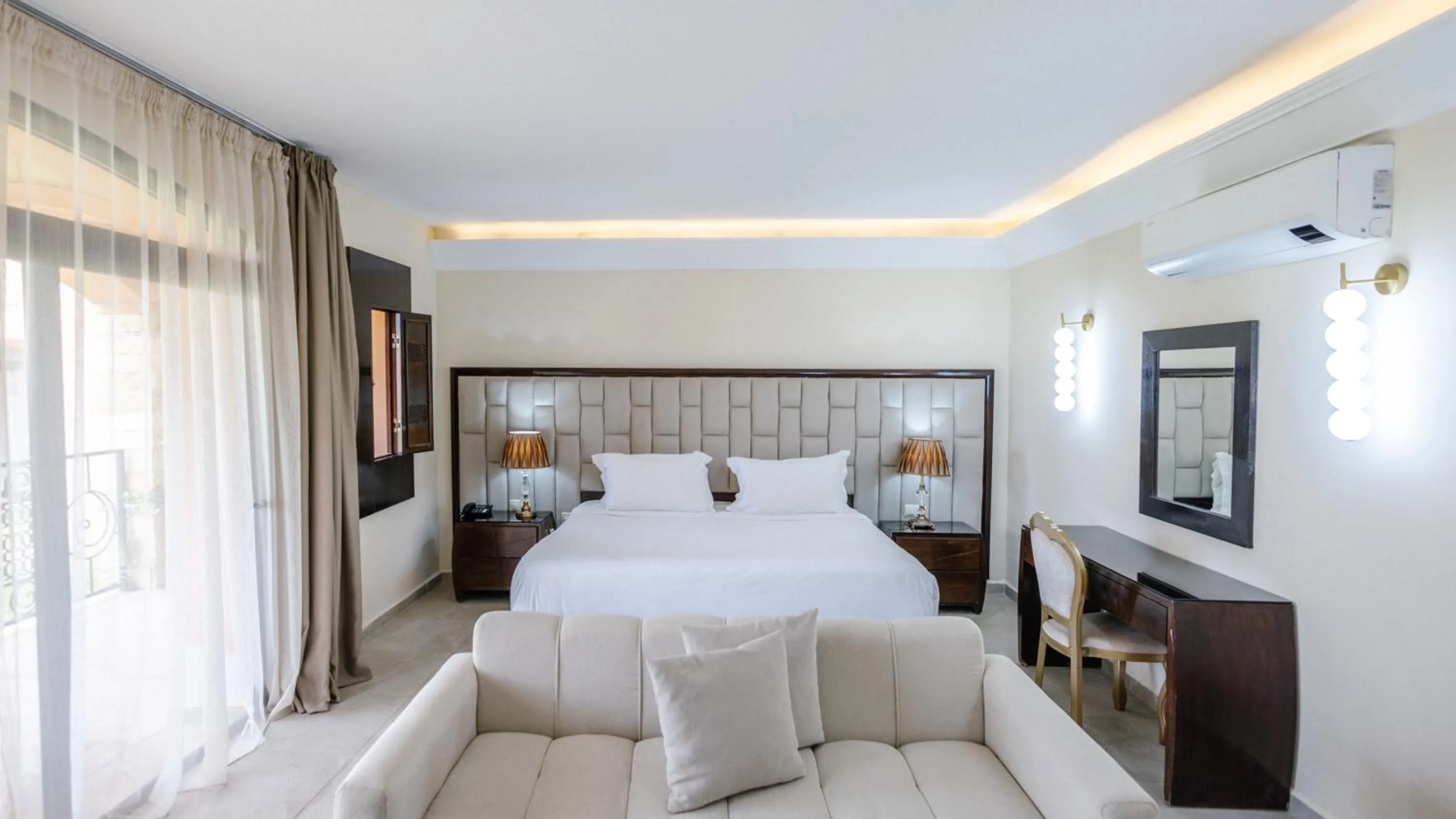 Bed in Hotel Prestige Agadir