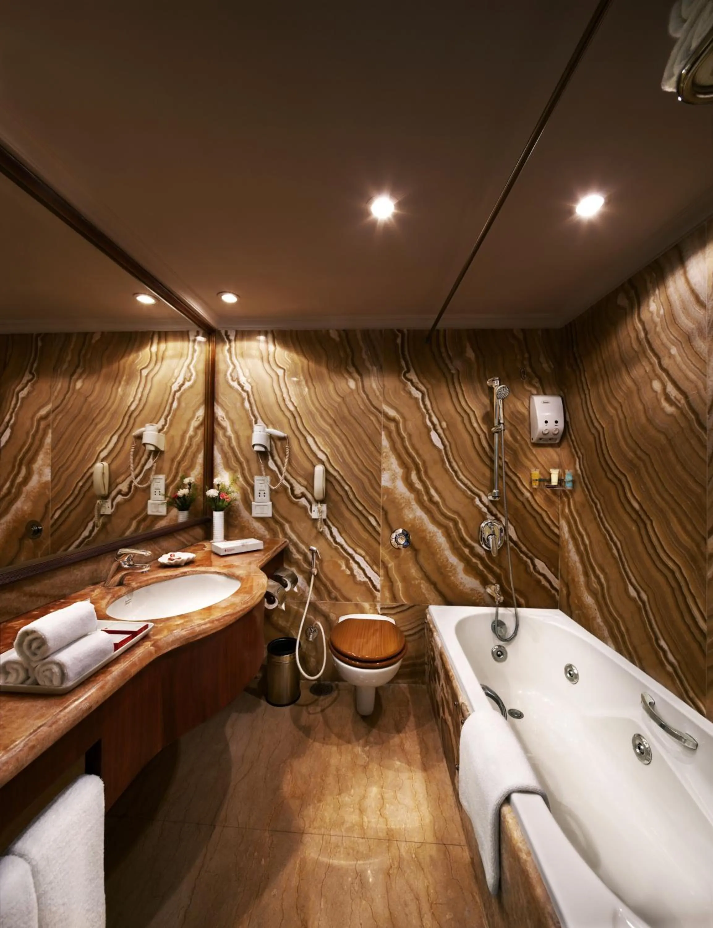 Toilet in Hotel The Royal Plaza