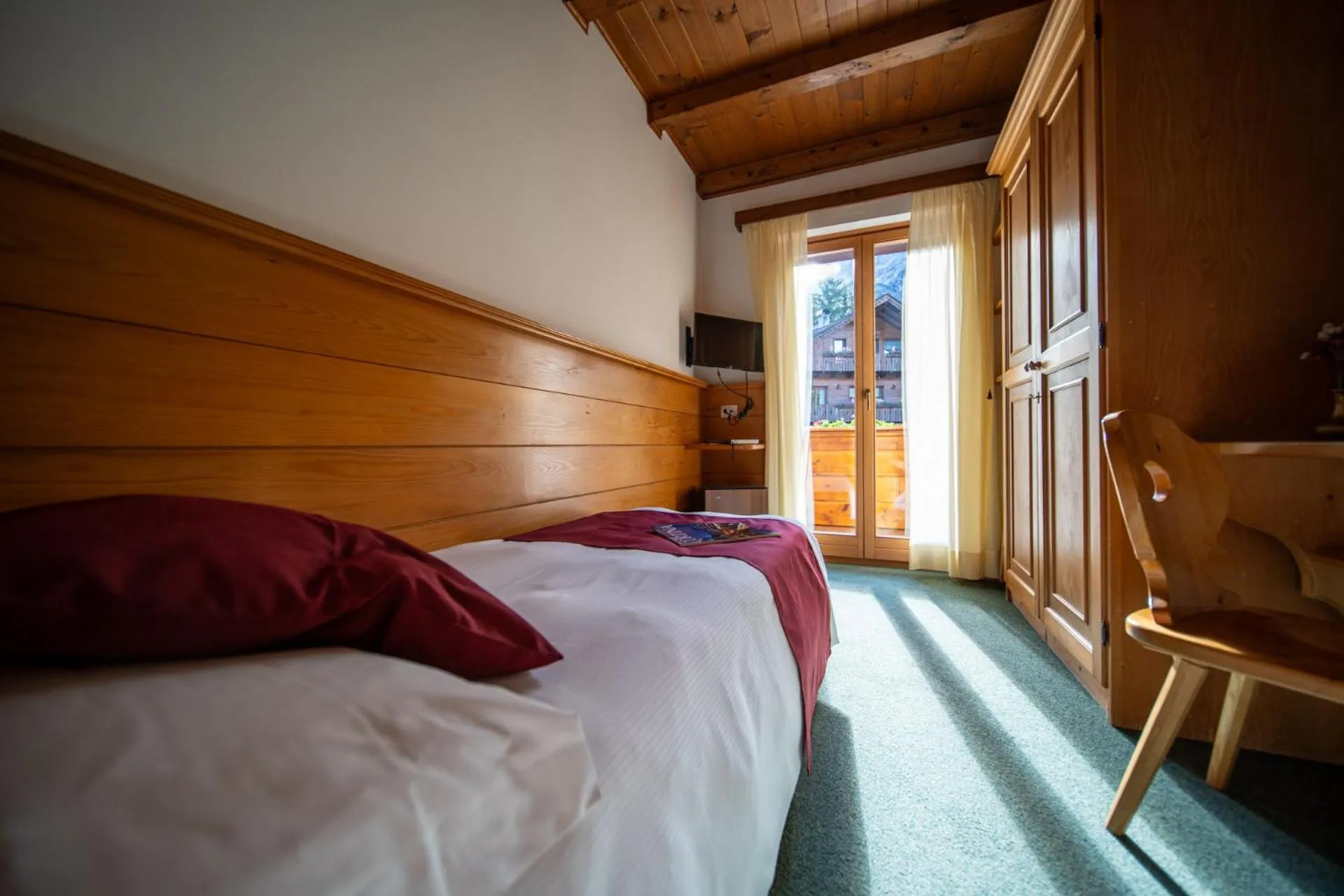 Bedroom, Bed in Hotel il Cardo