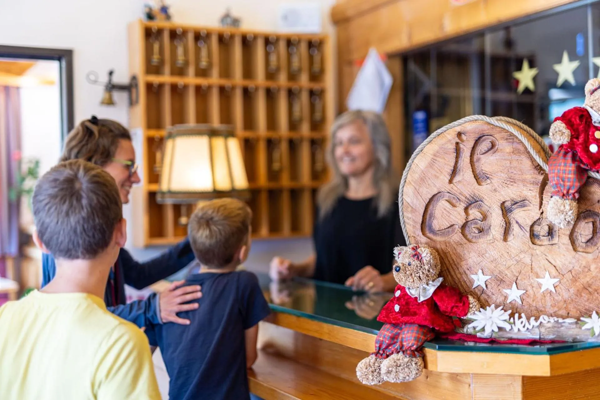 Lobby or reception in Hotel il Cardo