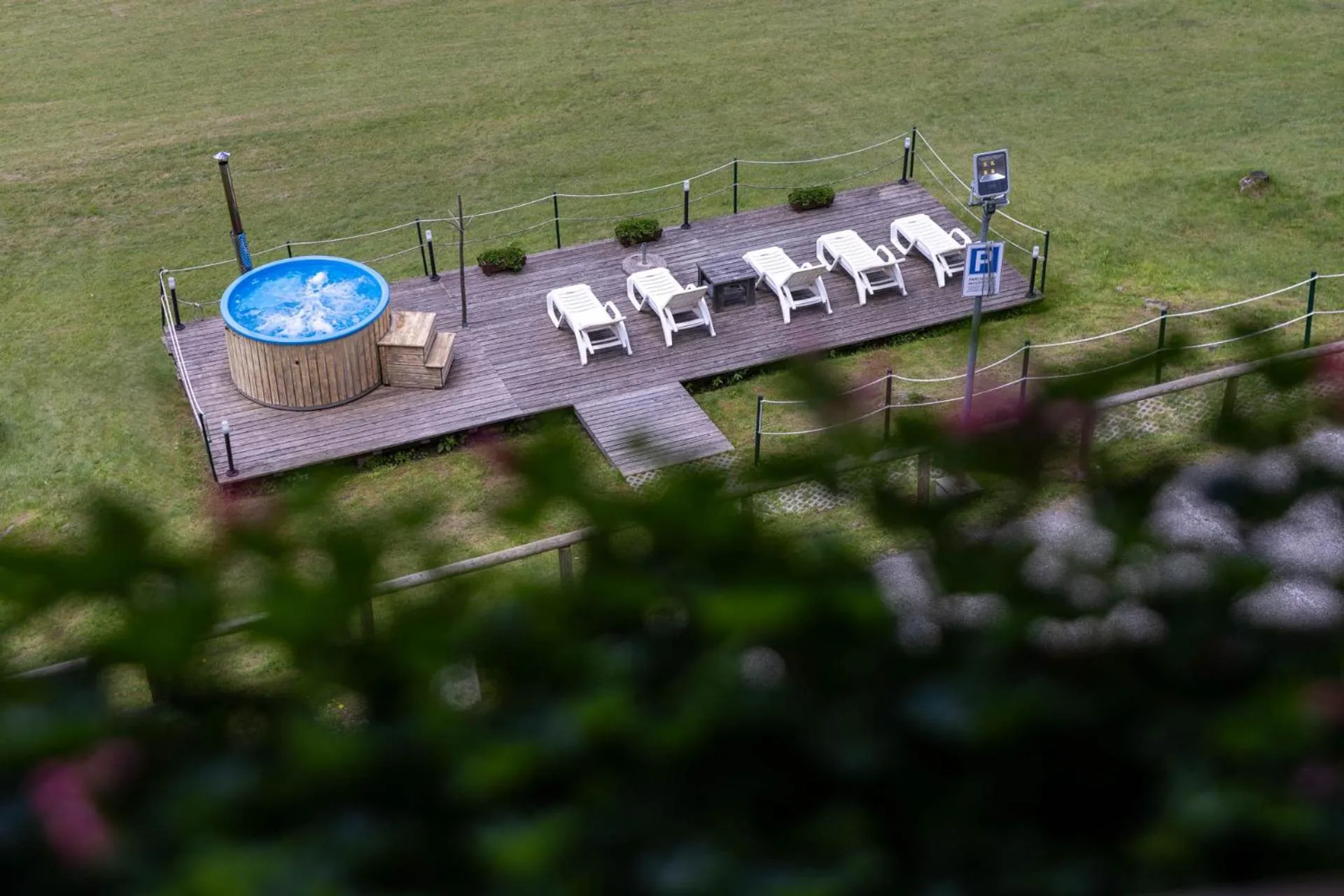 Hot Tub in Hotel il Cardo