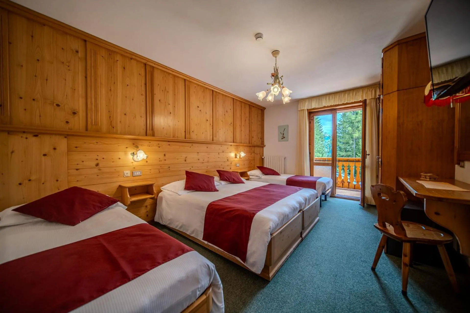 Bedroom, Bed in Hotel il Cardo