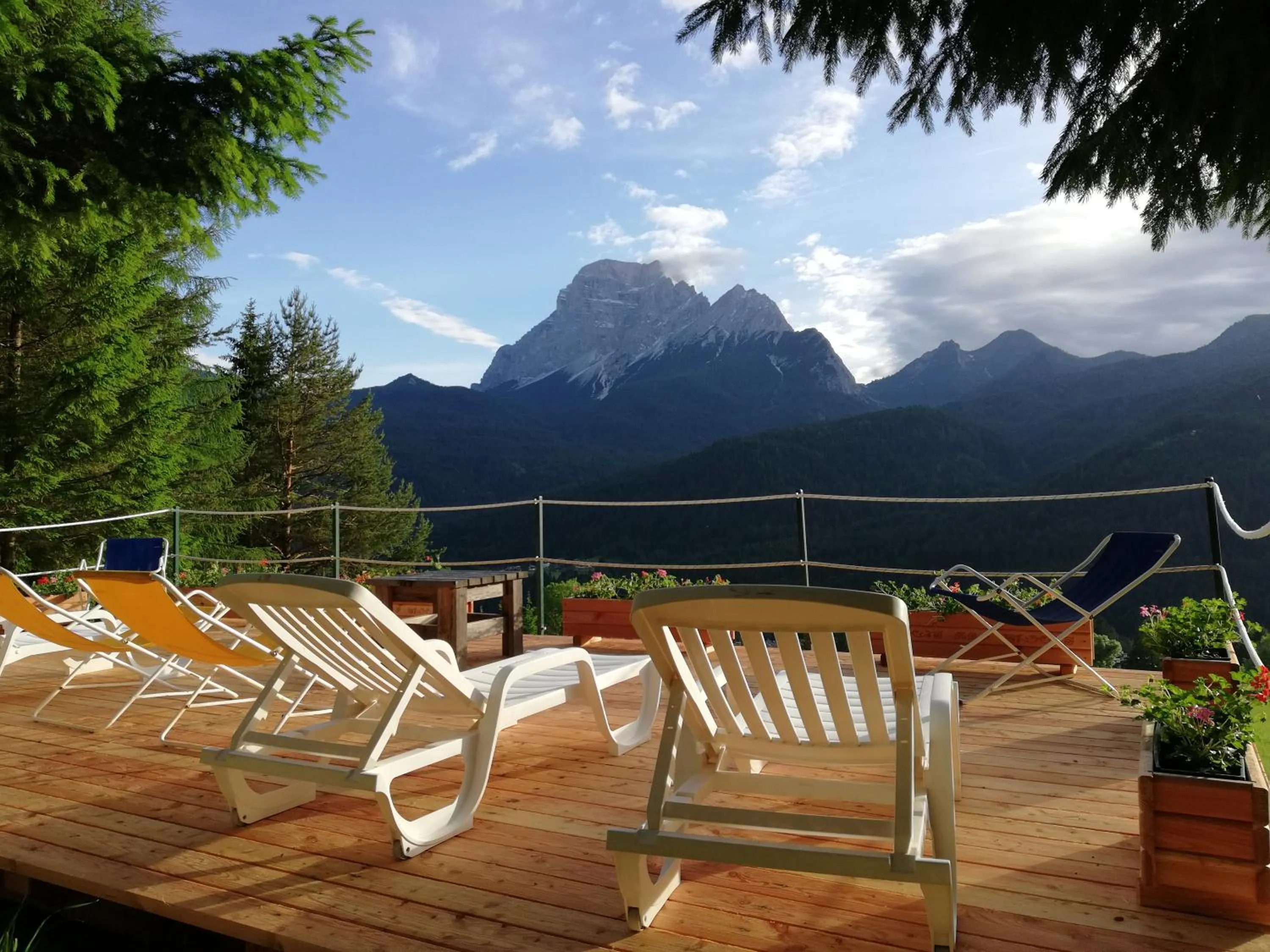 Patio in Hotel il Cardo