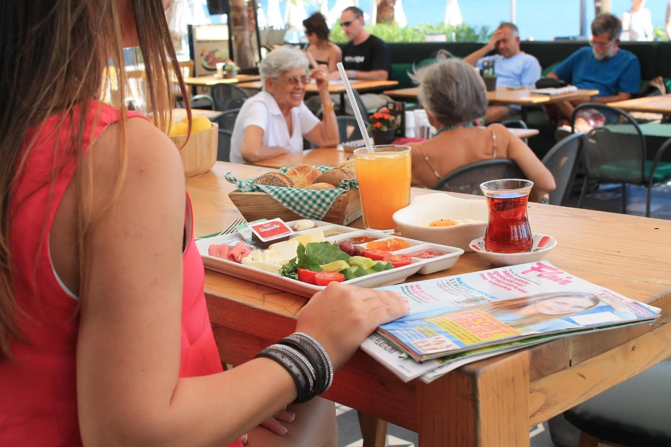 Buffet breakfast in Yunus Hotel