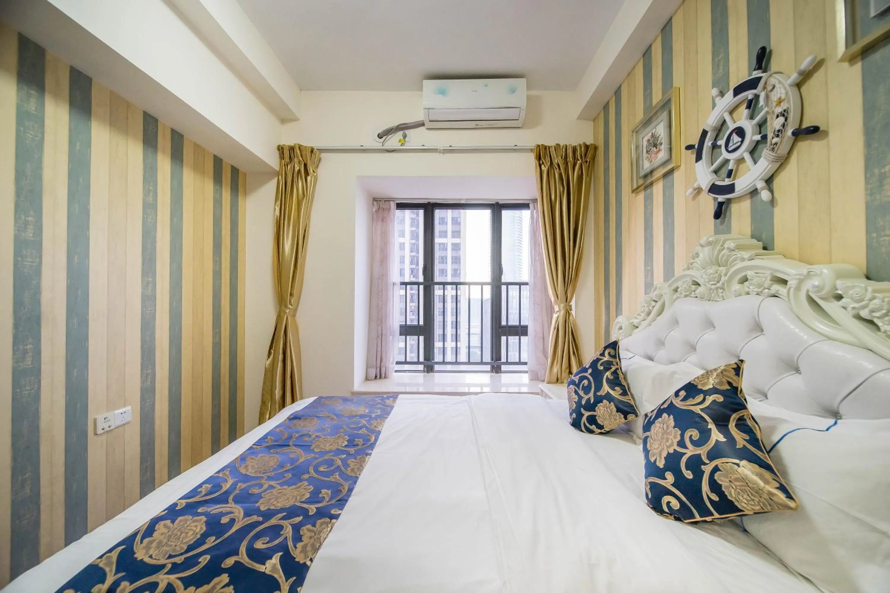 Bed in Xing Yu Legend Service Apartment Canton Fair Branch