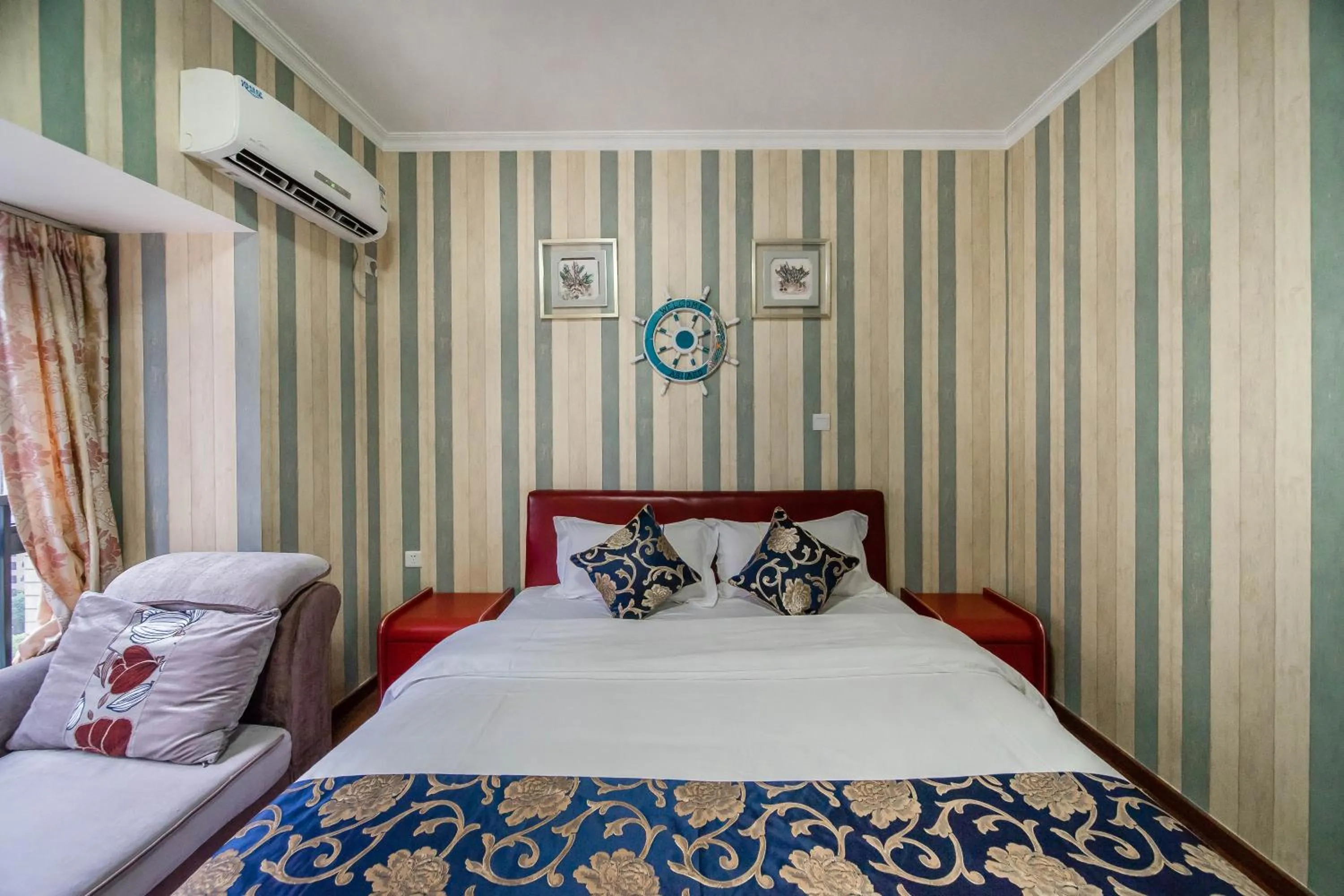 Bed in Xing Yu Legend Service Apartment Canton Fair Branch