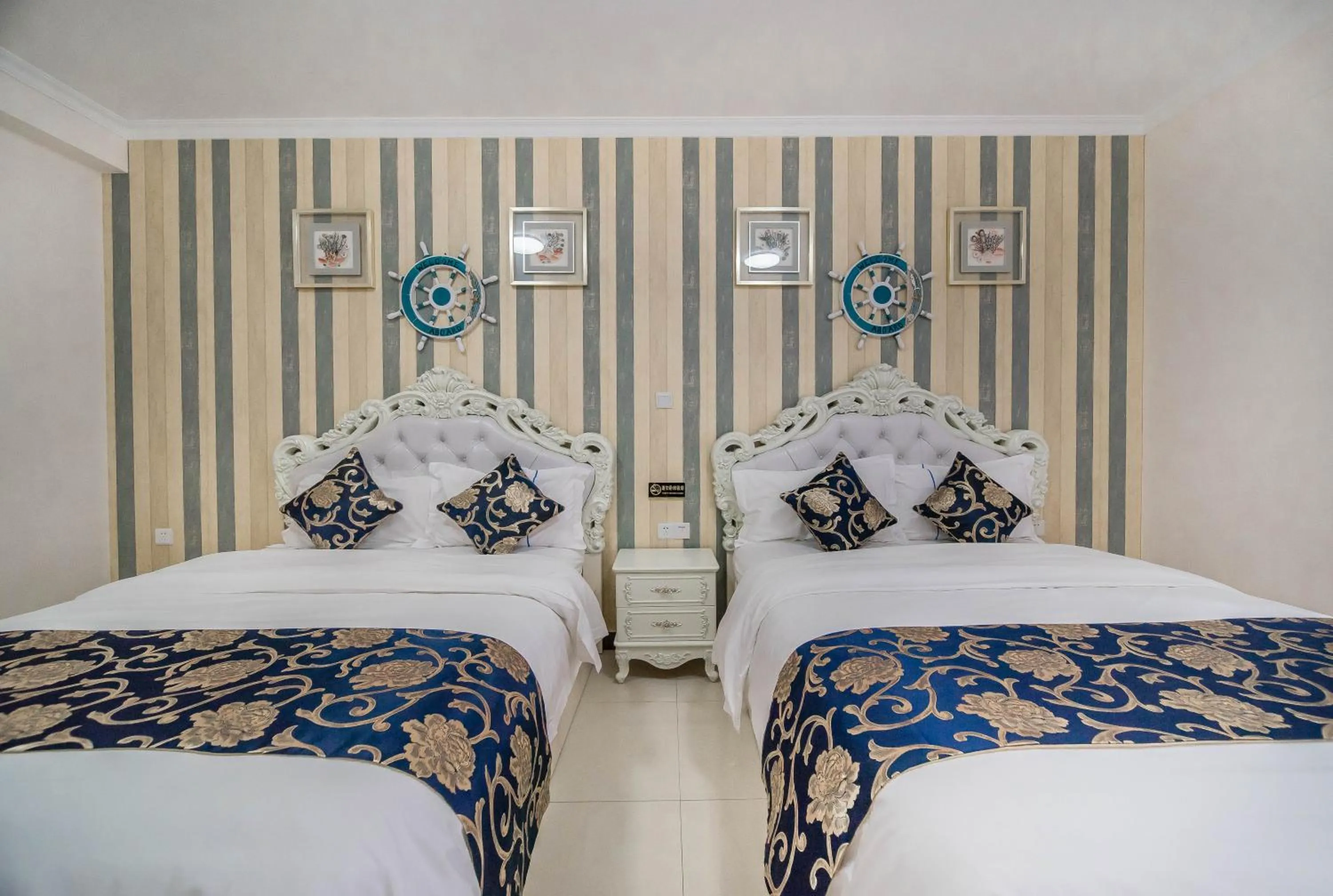 Bed in Xing Yu Legend Service Apartment Canton Fair Branch