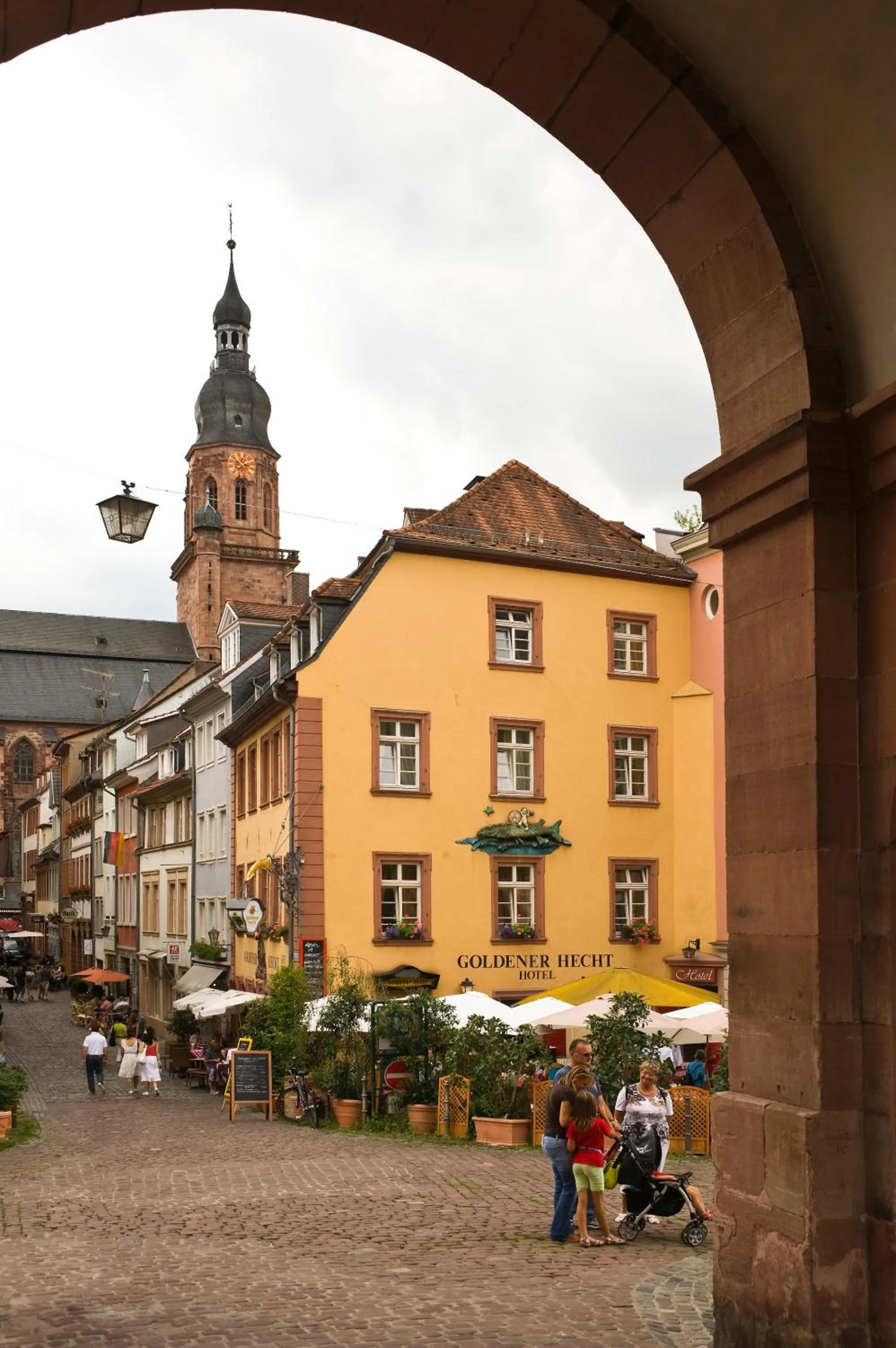 Property building in Hotel Goldener Hecht