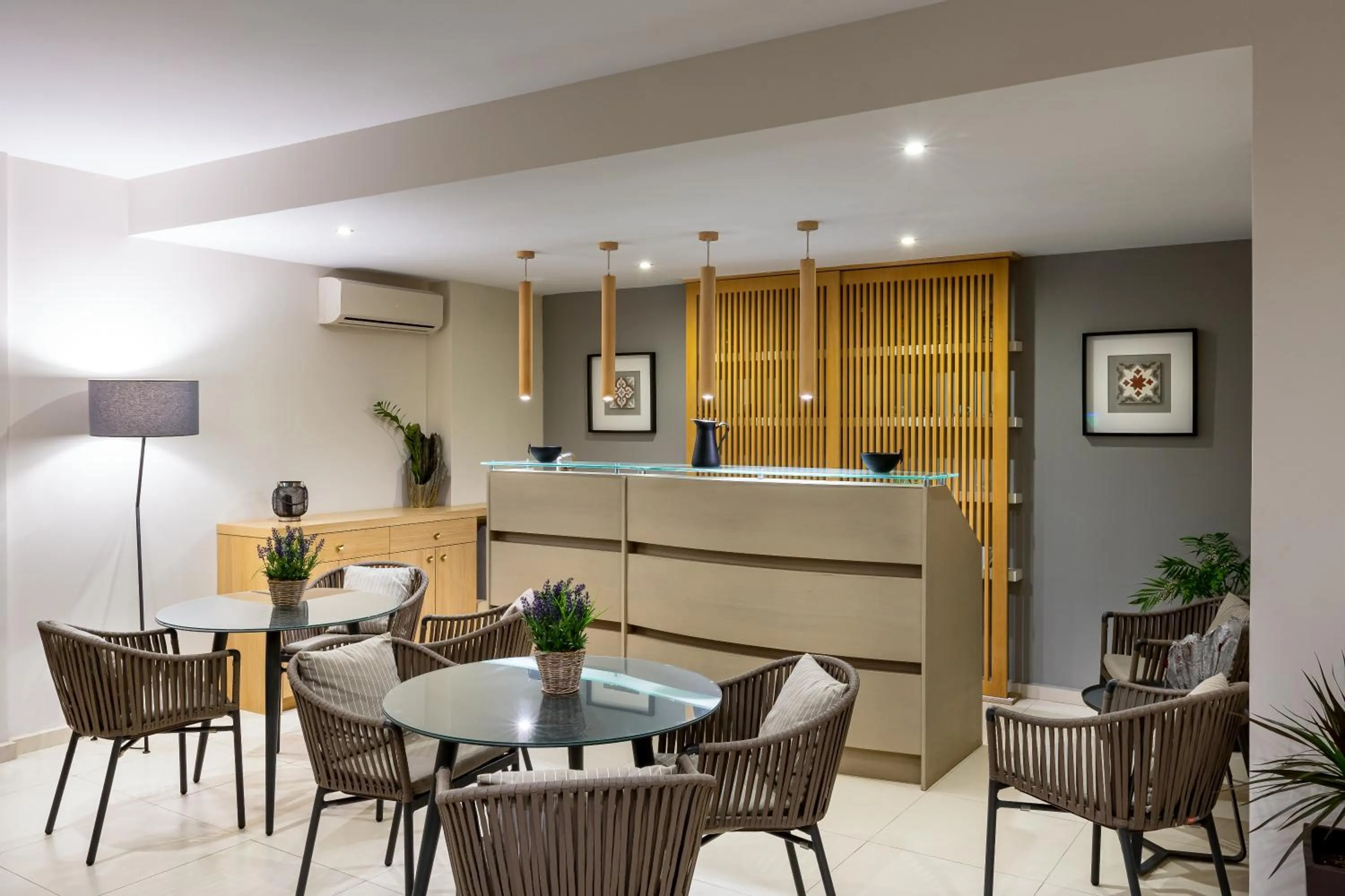 Lounge or bar in Icarus Apartments