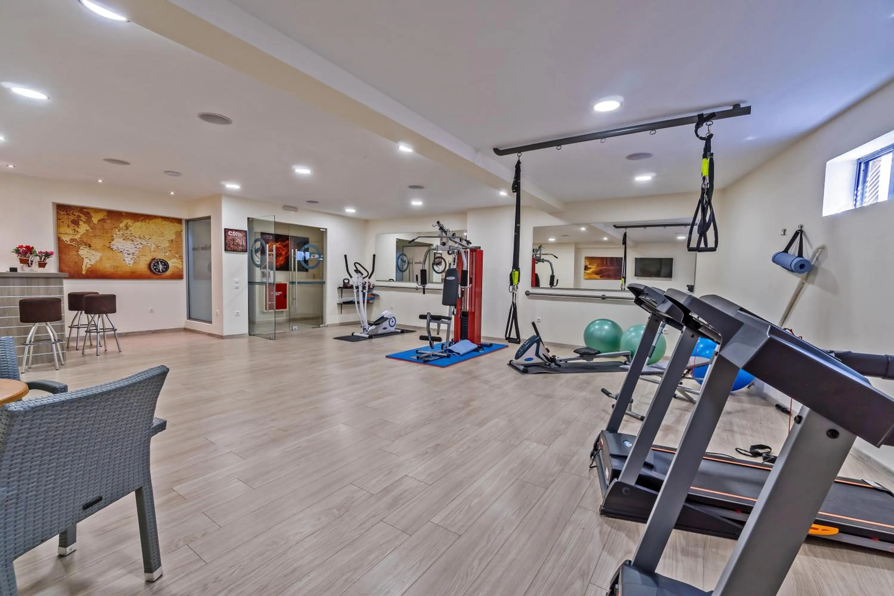 Fitness centre/facilities in Icarus Apartments