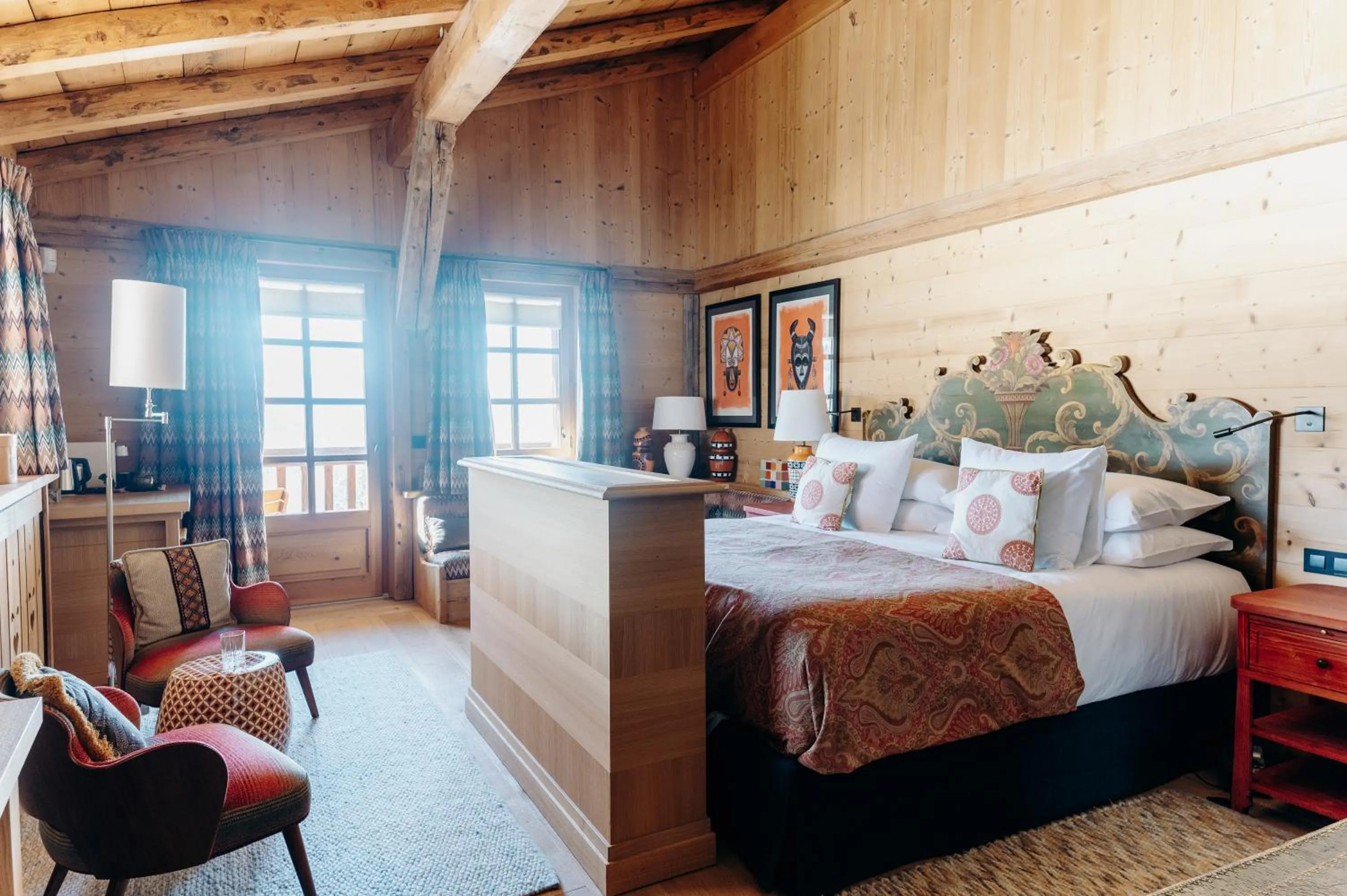 Photo of the whole room, Bed in Les Chalets du Mont d'Arbois & Spa, Megève