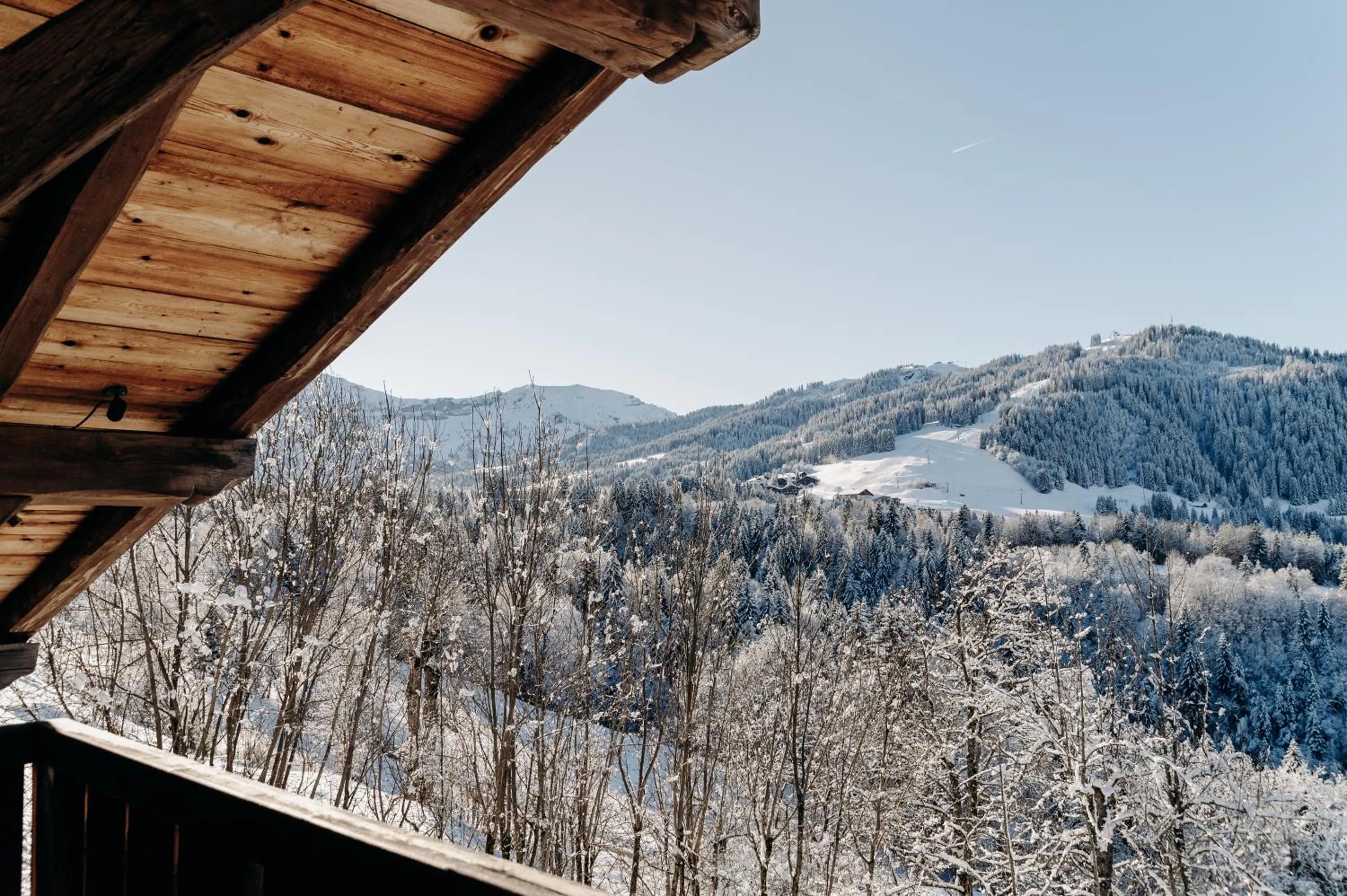 Natural landscape in Les Chalets du Mont d'Arbois & Spa, Megève
