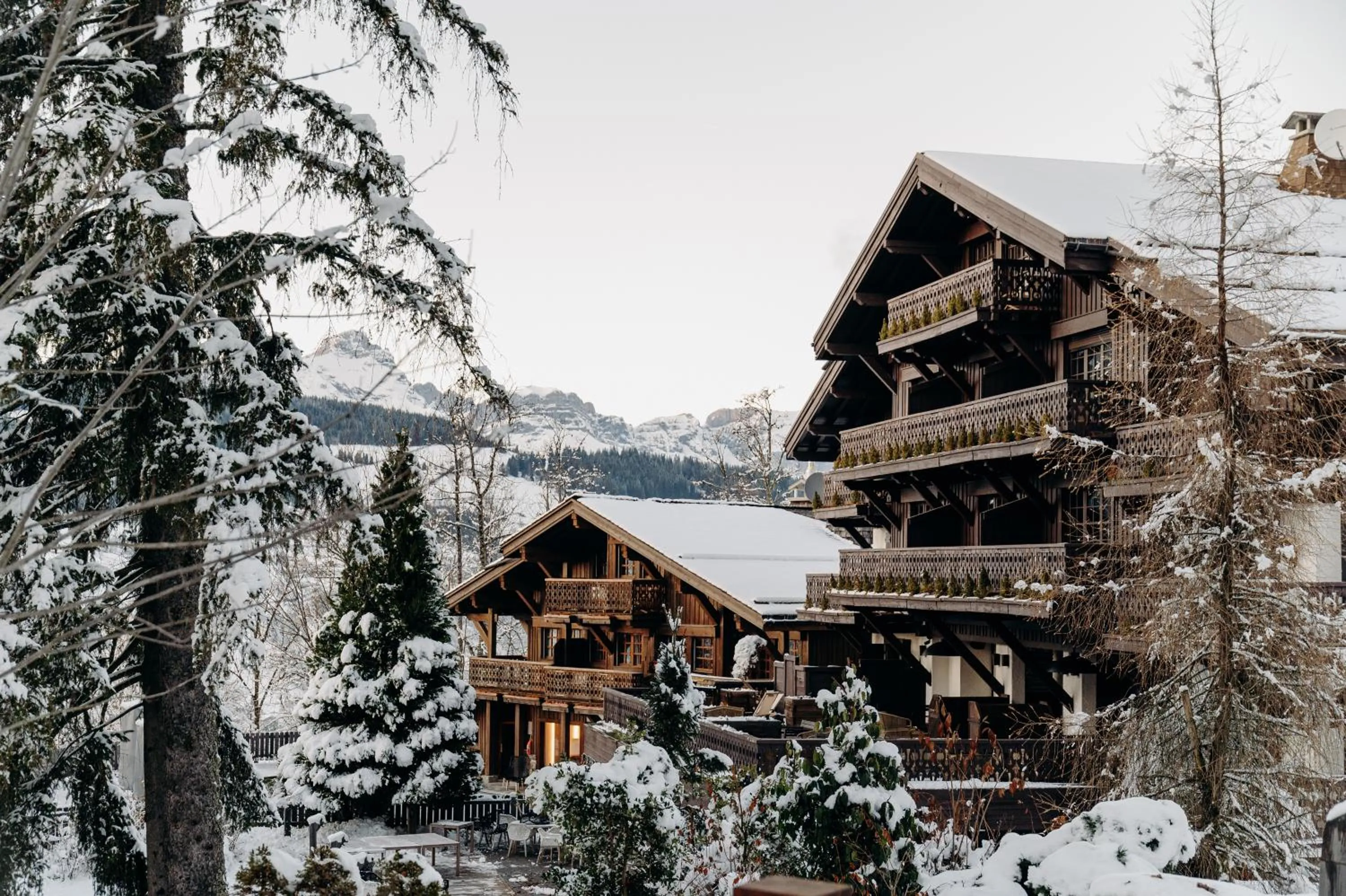 Property building in Les Chalets du Mont d'Arbois & Spa, Megève