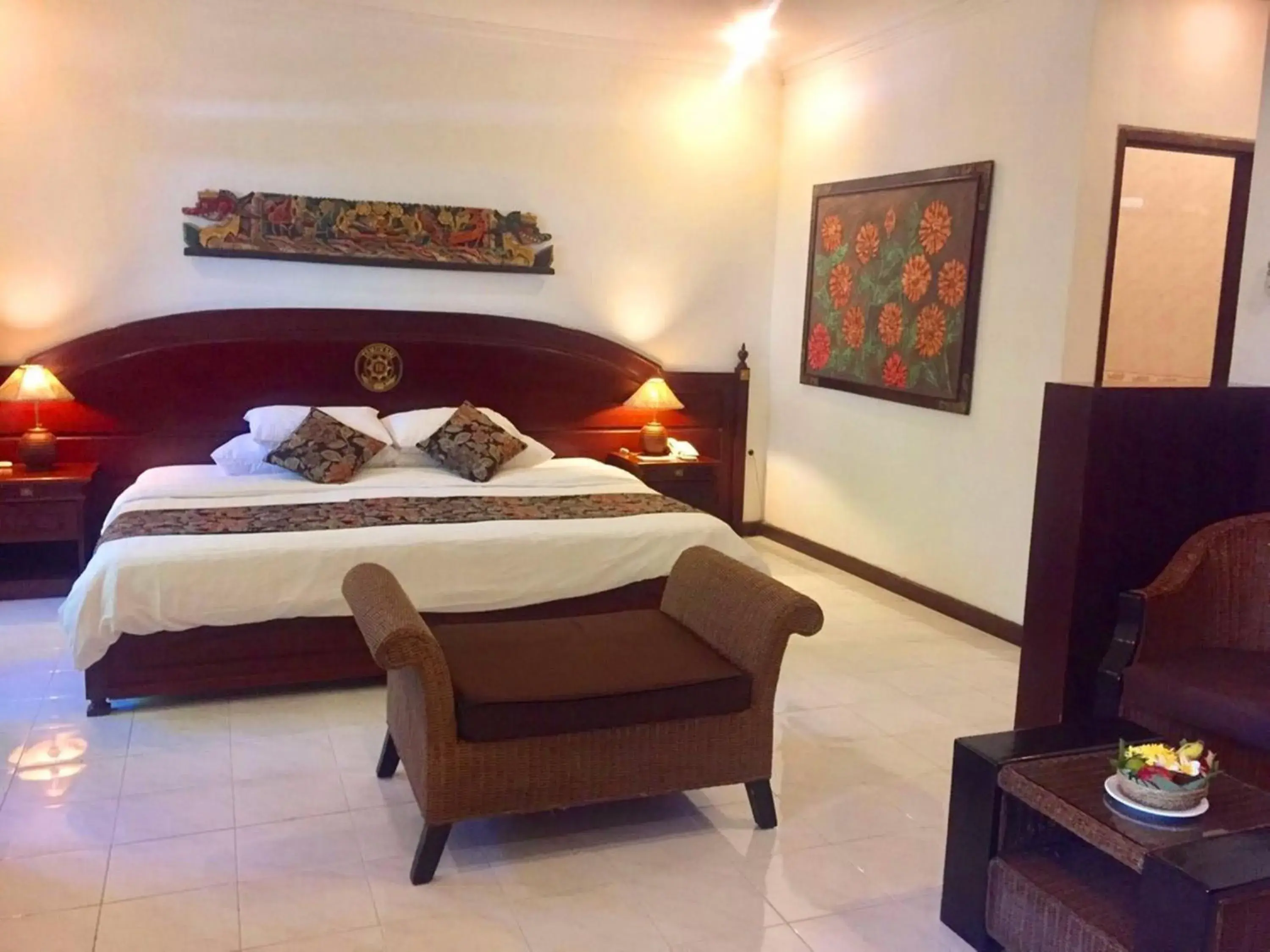 Garden, Bed in Tamukami Hotel Garden, Bed in Tamukami Hotel