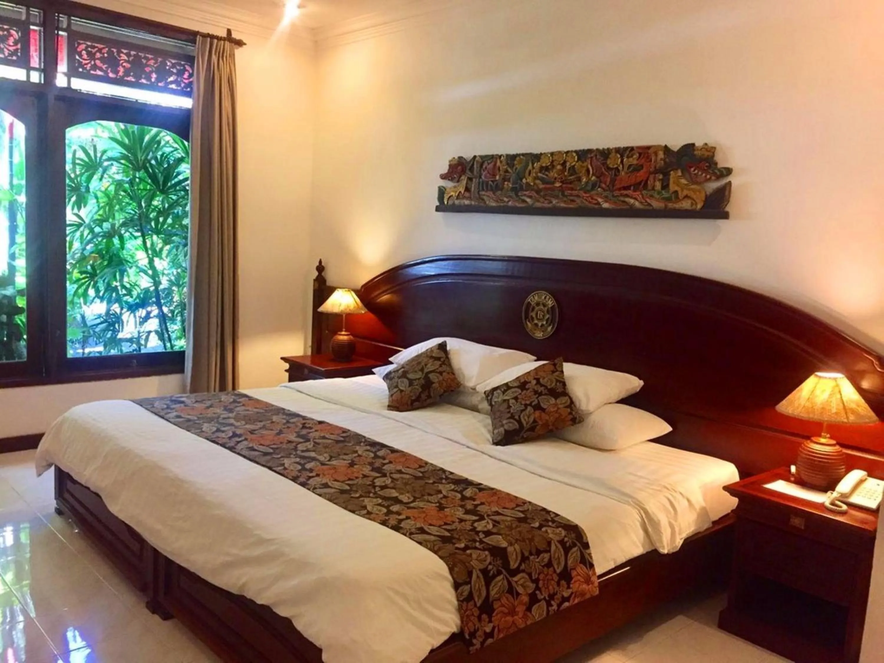 Garden, Bed in Tamukami Hotel