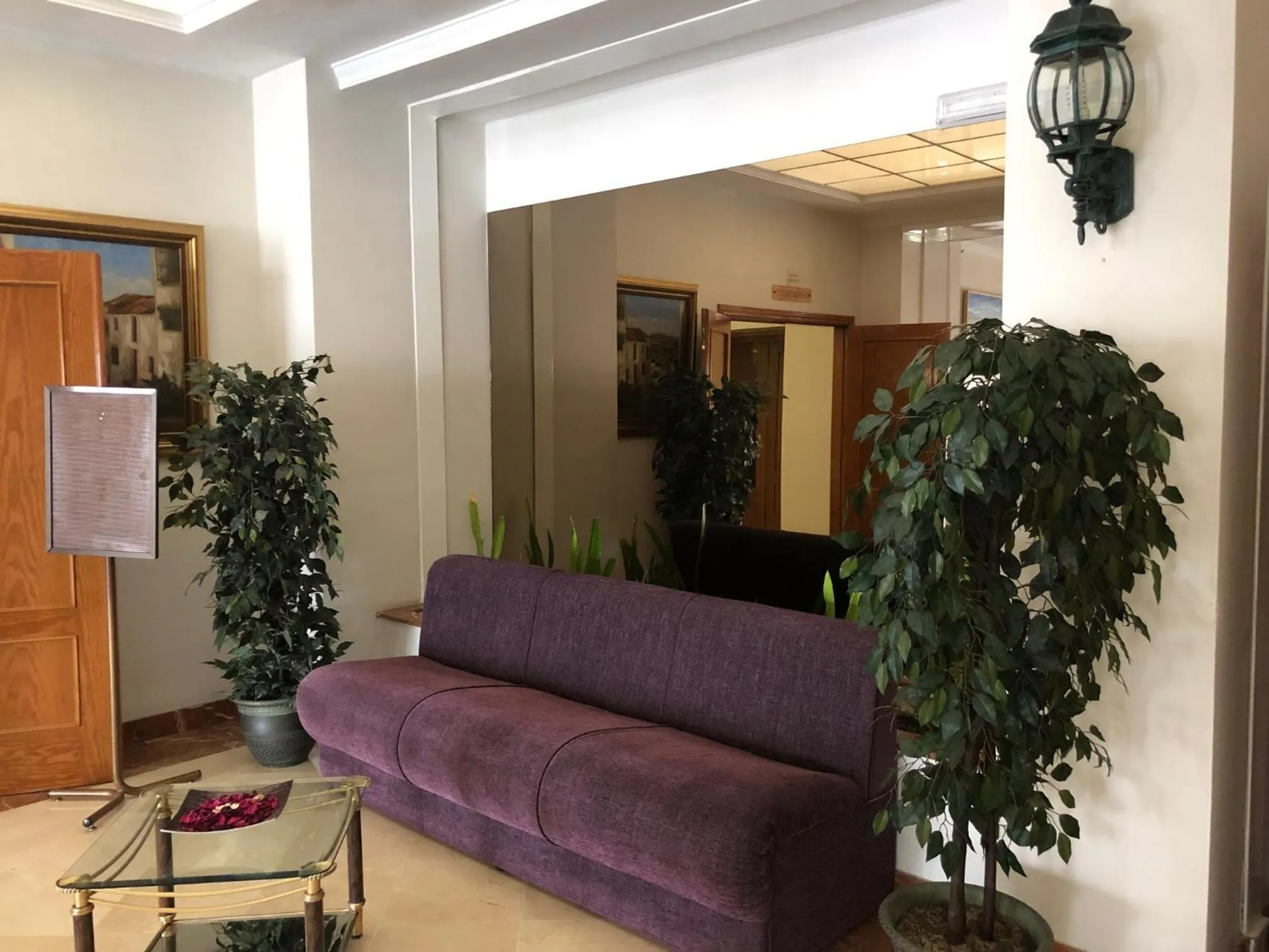 Lobby or reception in Hotel Peña de Arcos
