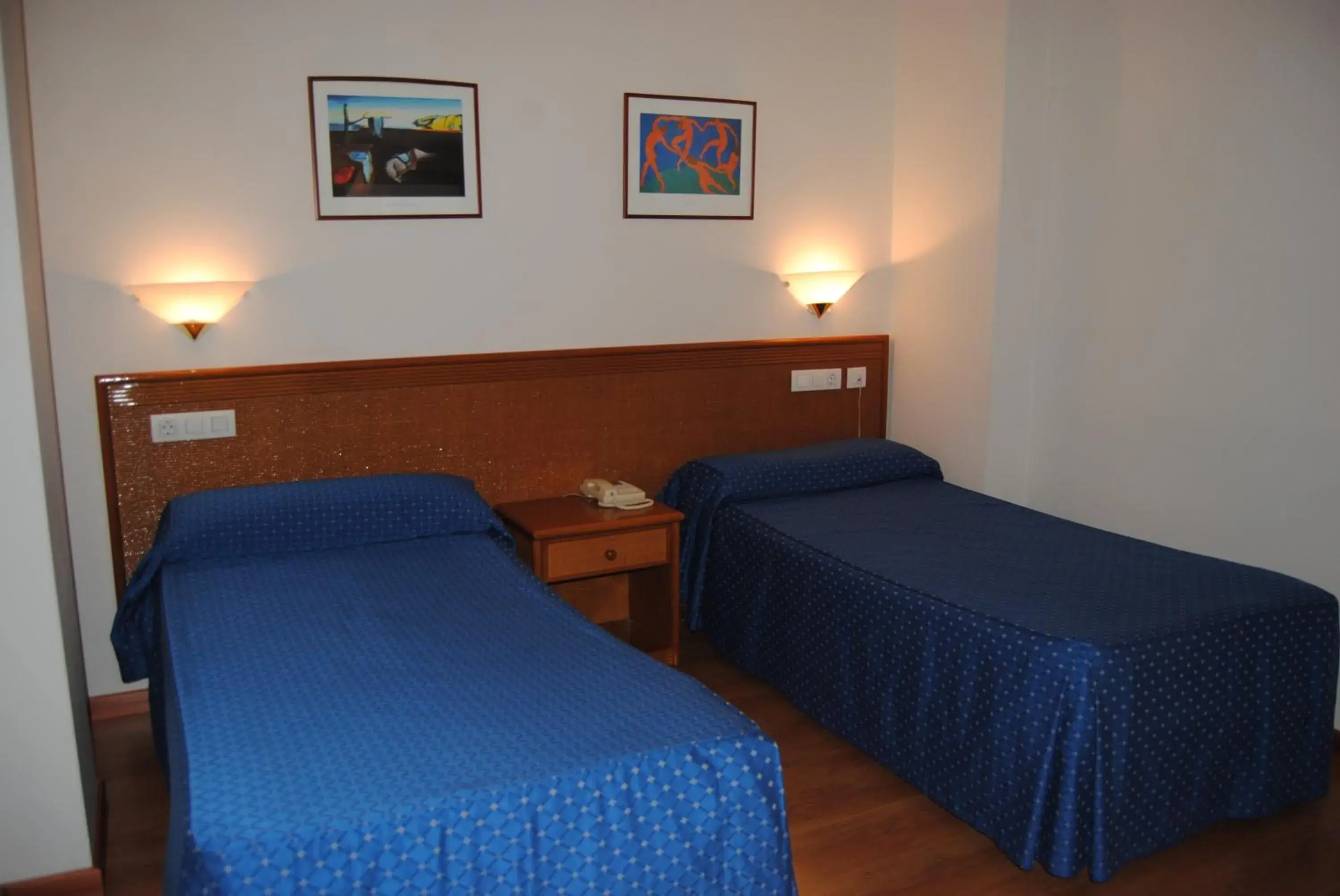 Bed in Hotel Peña de Arcos Bed in Hotel Peña de Arcos