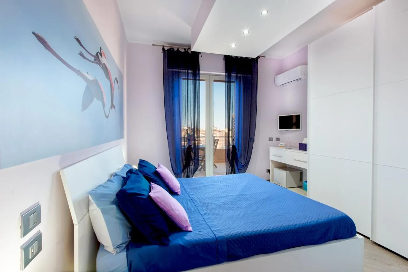 Double Room with Terrace in A View on Cagliari