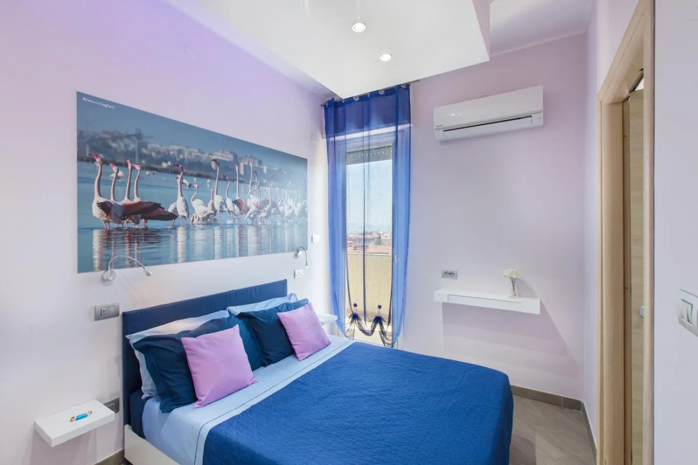 Single Room with Balcony - single occupancy in A View on Cagliari