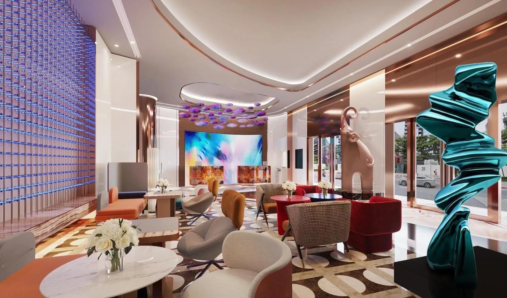 Lobby or reception in Pipa Hotel Bangkok Sukhumvit 11