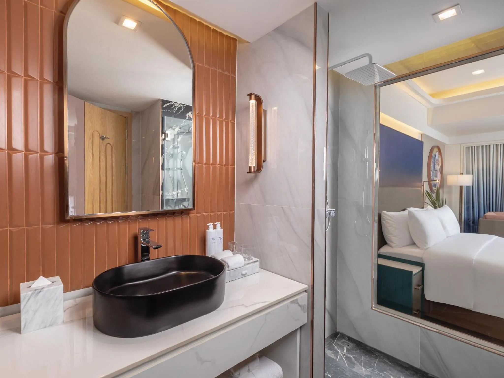 Bed in Pipa Hotel Bangkok Sukhumvit 11