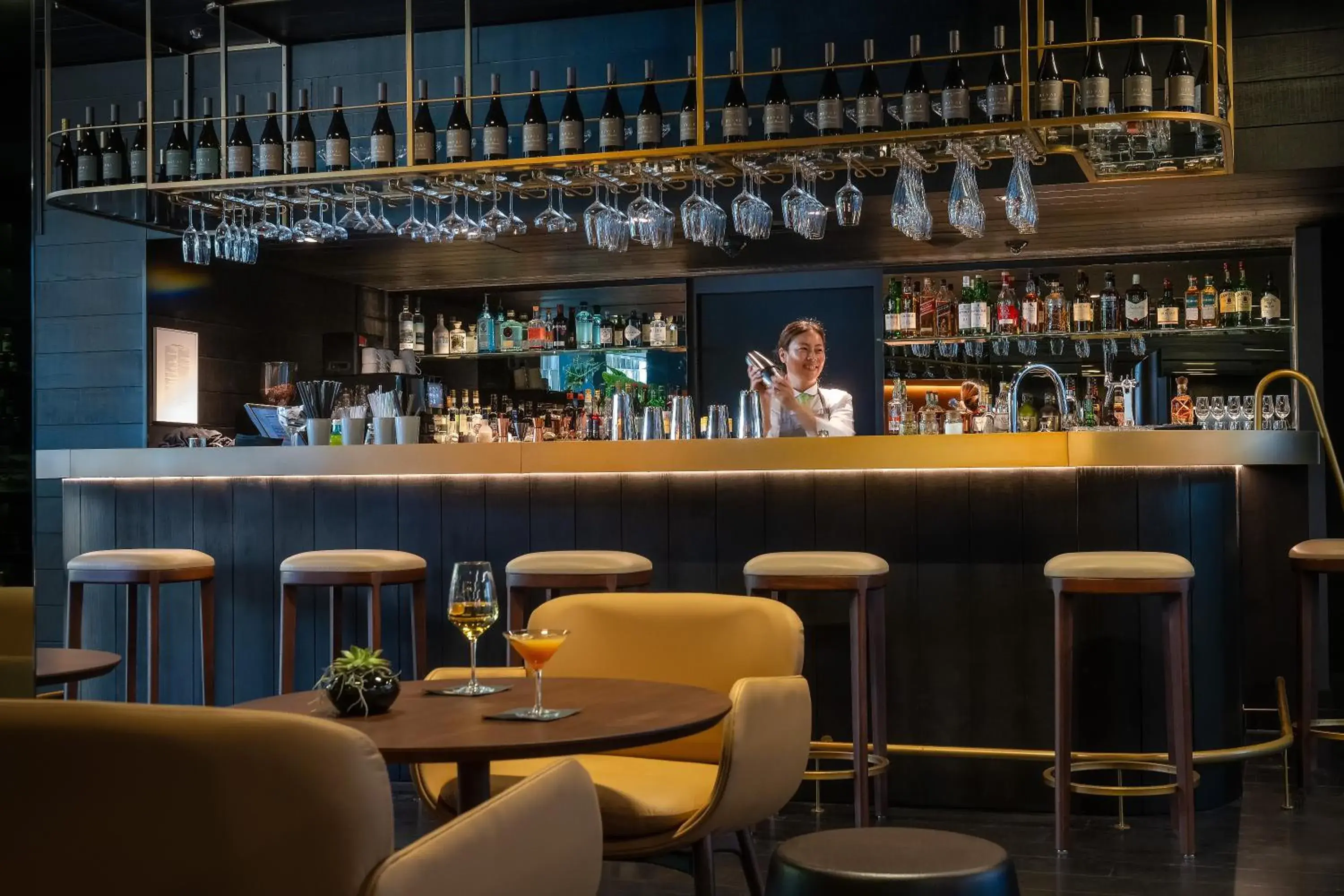 Lounge or bar in SANA Berlin Hotel Lounge or bar in SANA Berlin Hotel