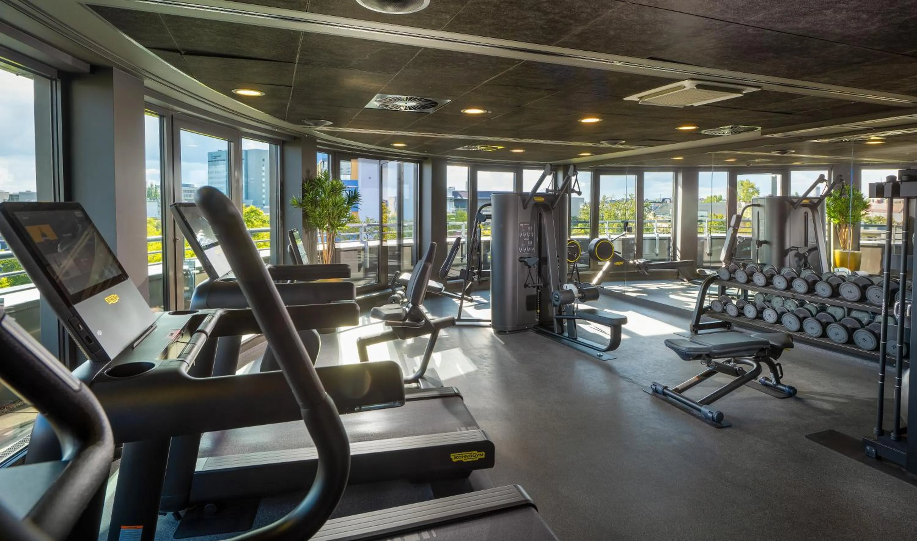 Fitness centre/facilities in SANA Berlin Hotel
