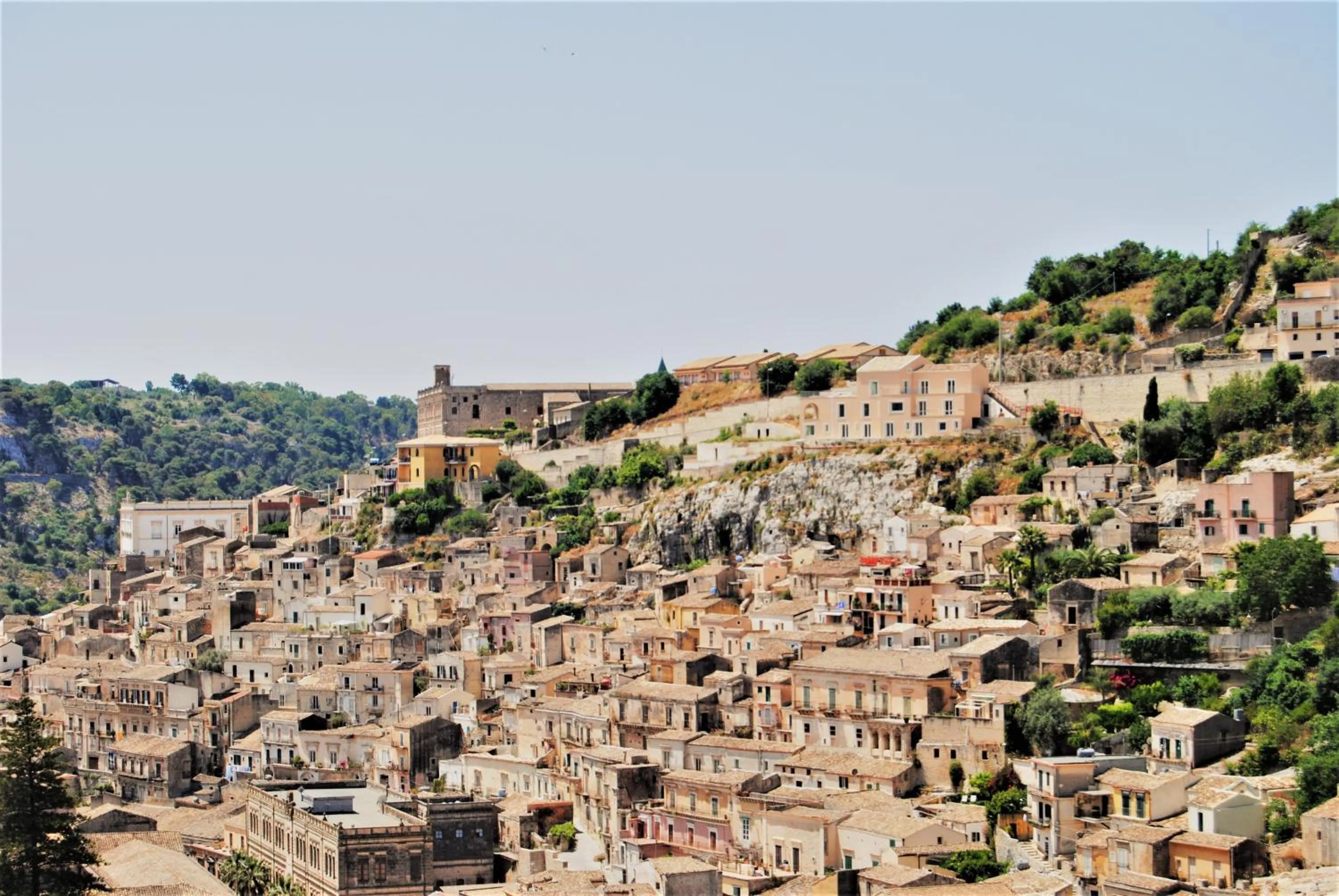 City view in Baroque Modica