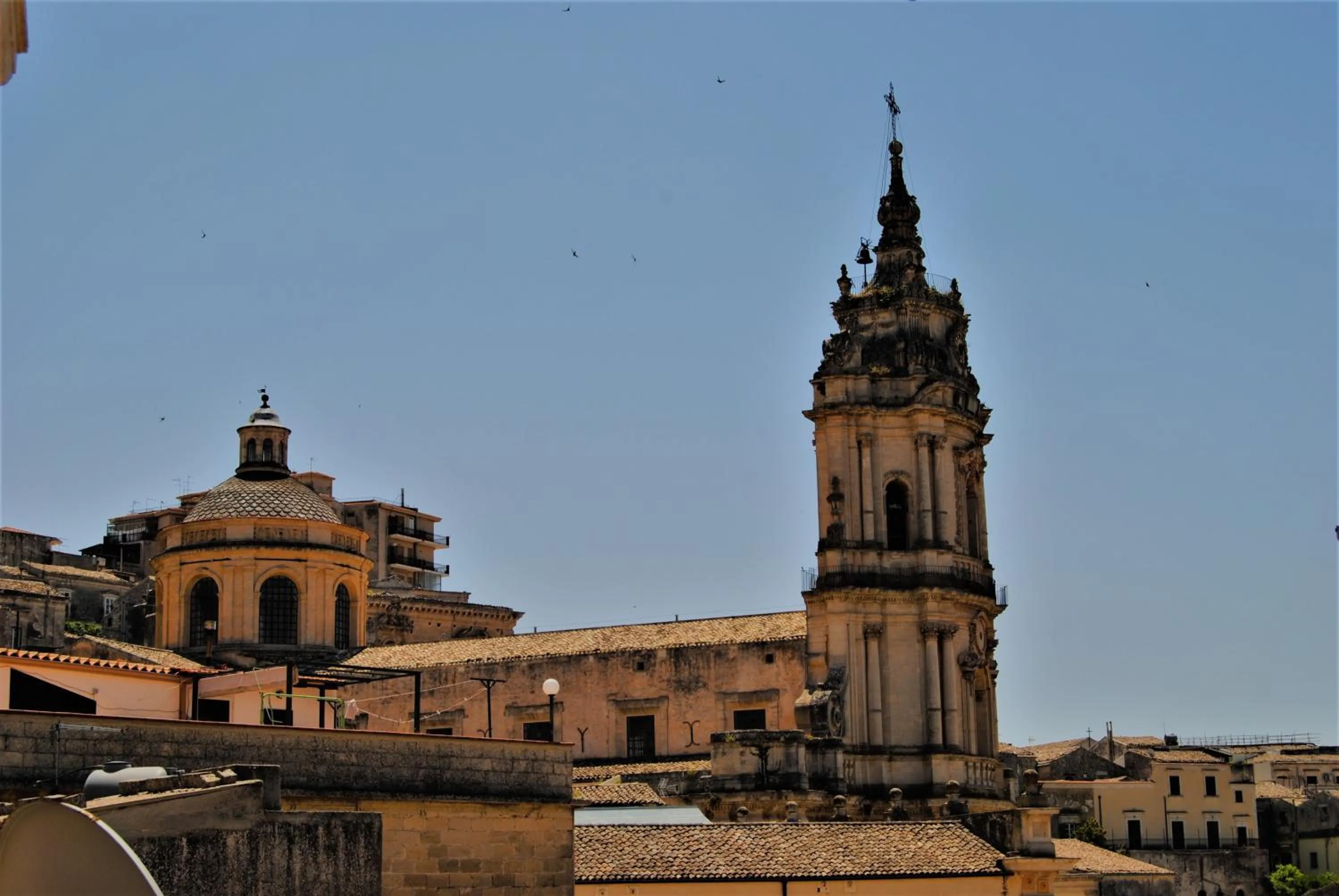 City view in Baroque Modica