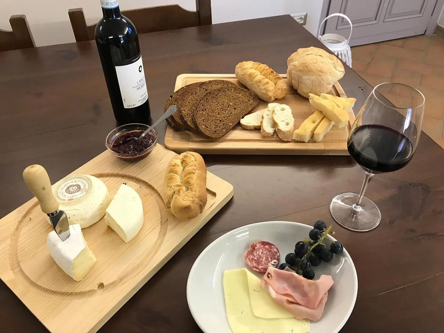 Alcoholic drinks in Casa Soave B&B