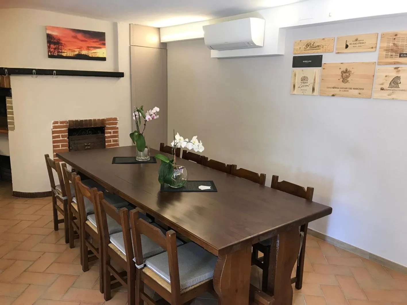 Communal lounge/ TV room in Casa Soave B&B