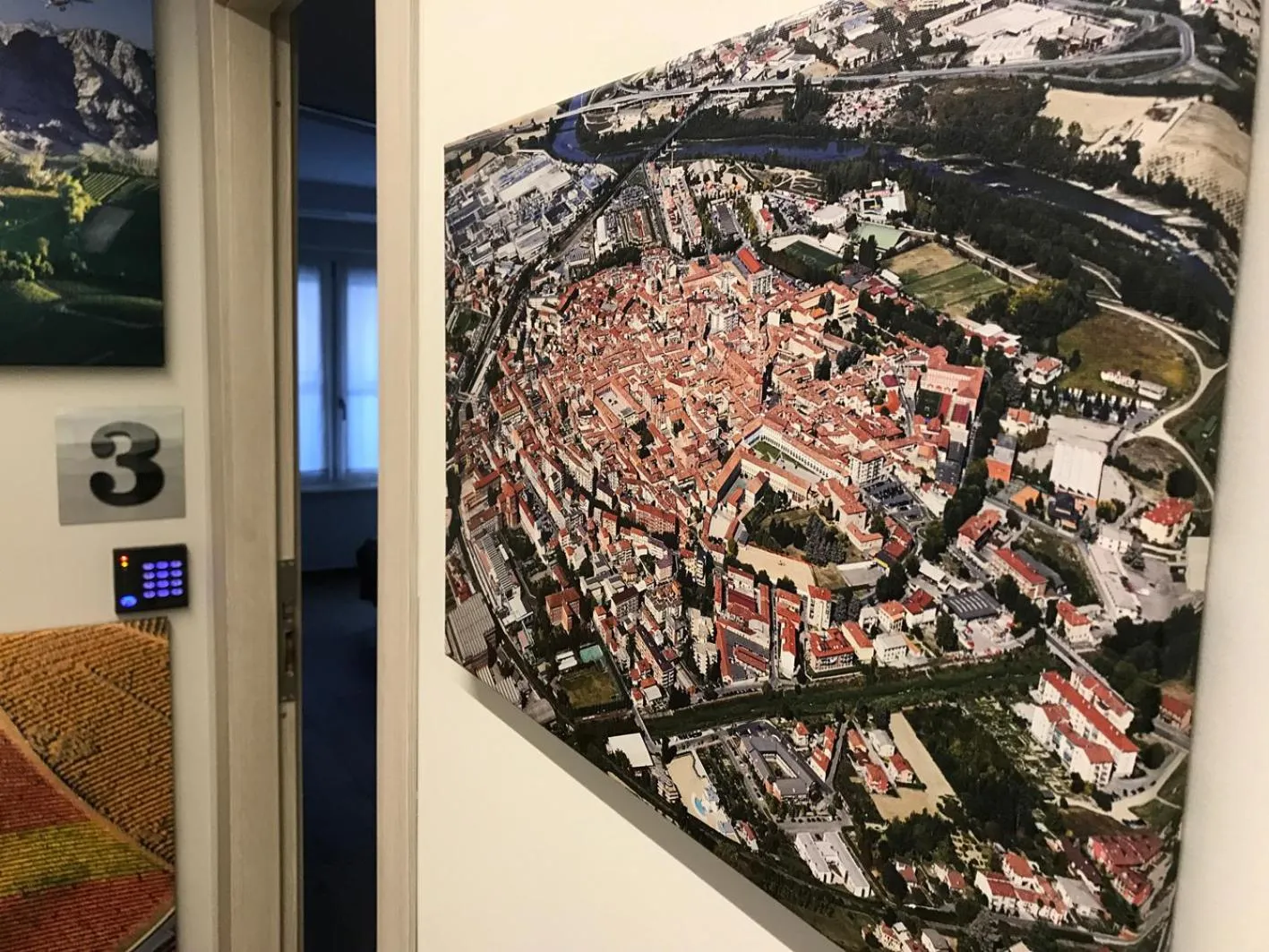 Decorative detail in Casa Soave B&B